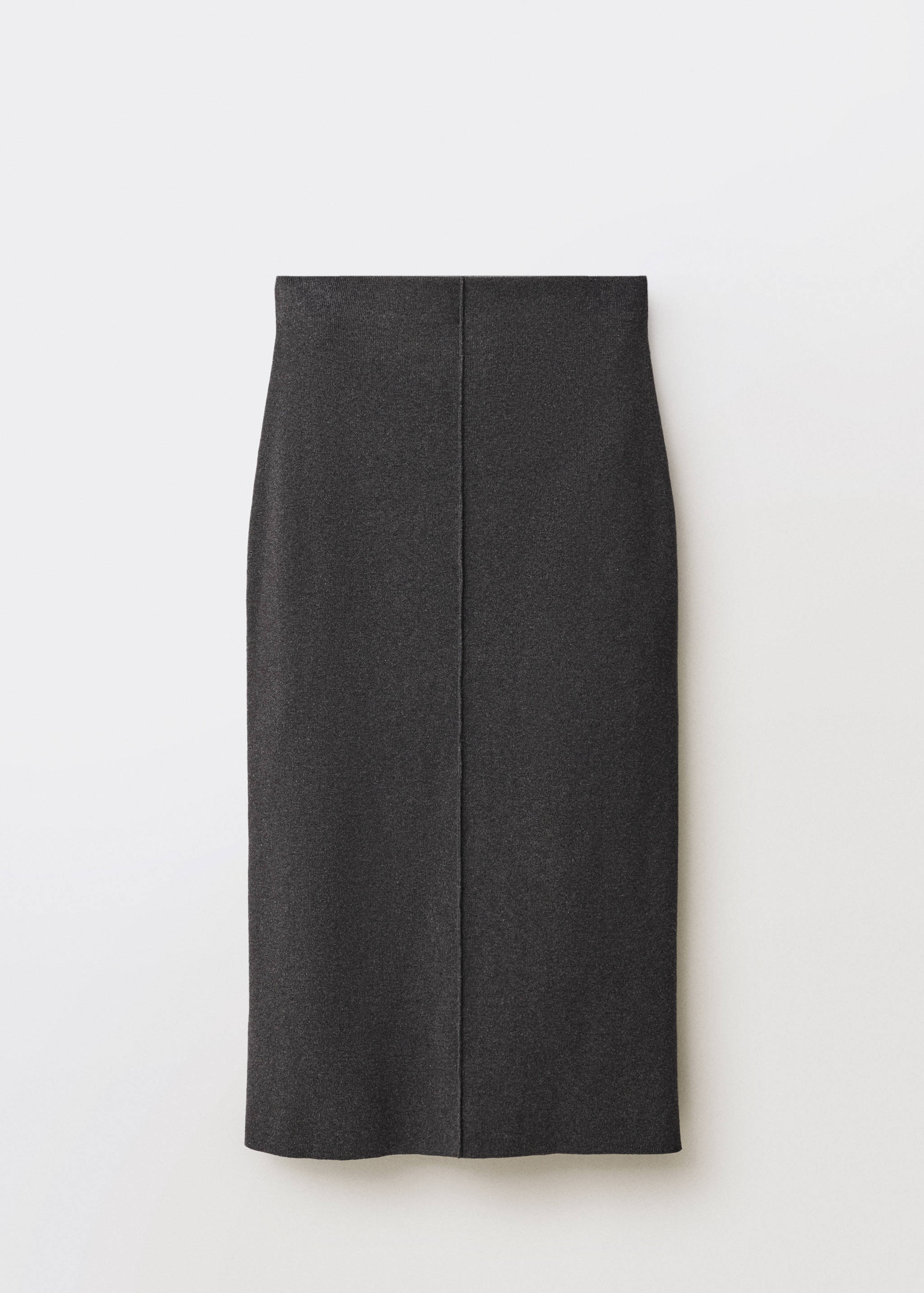 Wool-blend midi-skirt - Article without model