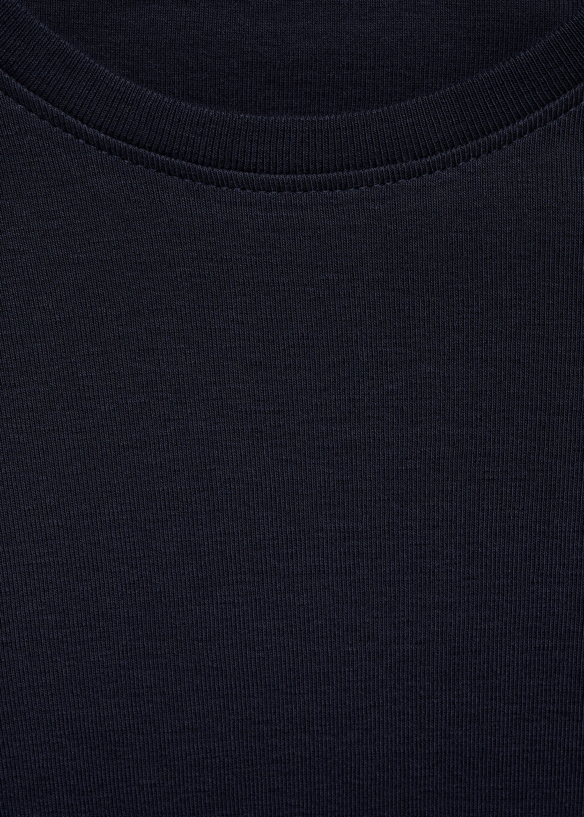 Tailliertes Baumwoll-T-Shirt - Detail des Artikels 8