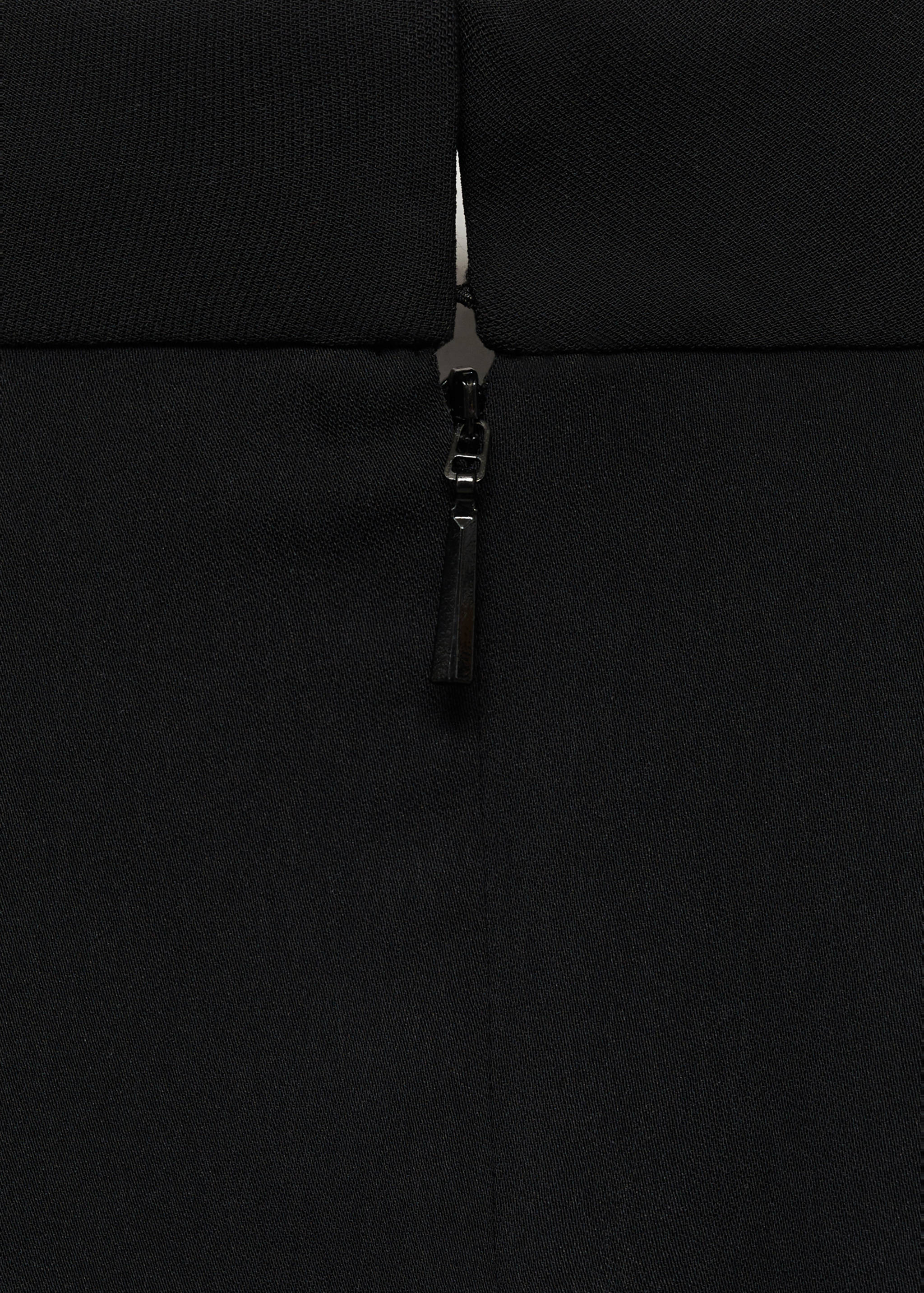 Vestido corto manga asimétrica - Detalle del artículo 0