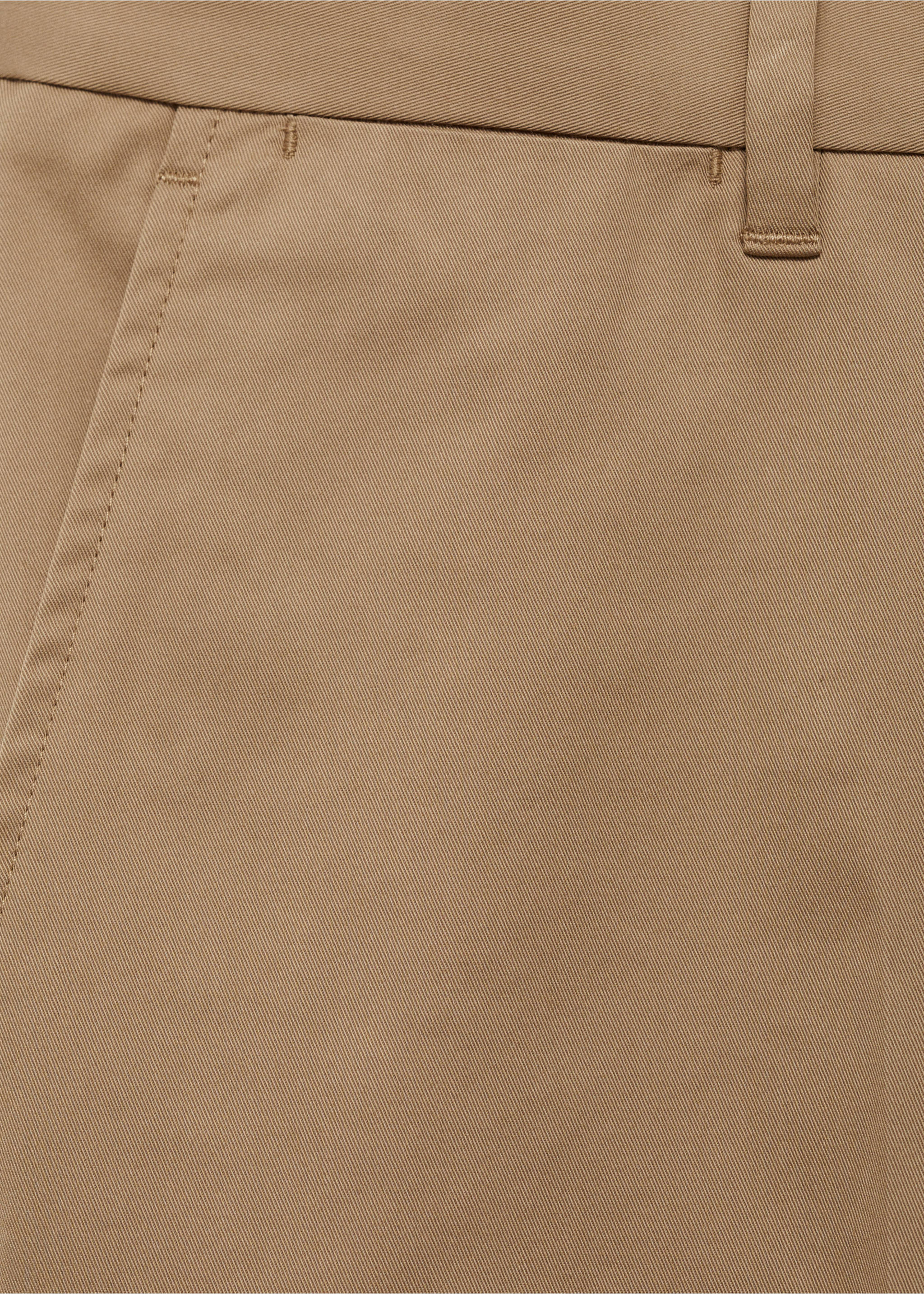 Kalhoty Dublino slim fit stylu chino - Detail zboží 0, Středně hnědá. Ref: 87094387-00.