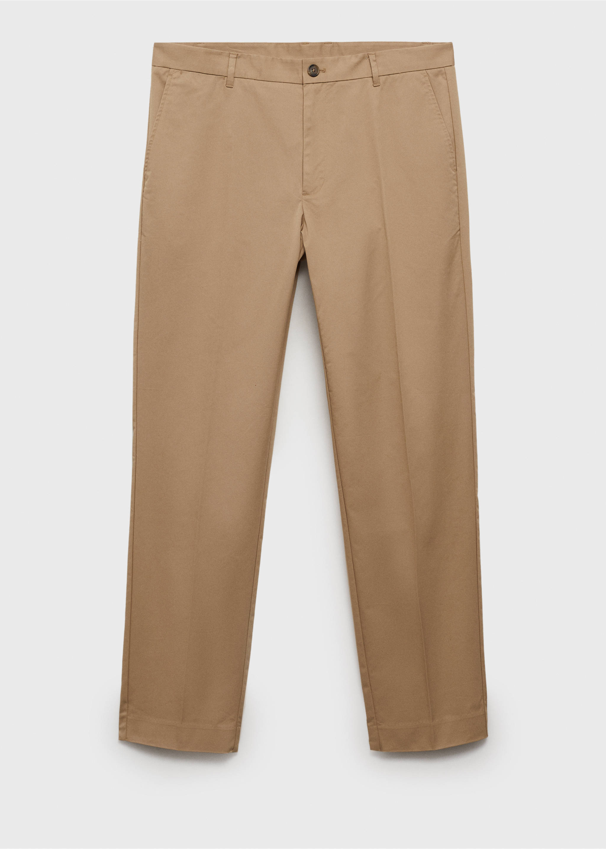 Pantaloni Dublino chino slim-fit - Articolo senza modello, Marrone medio. Ref: 87094387-00.