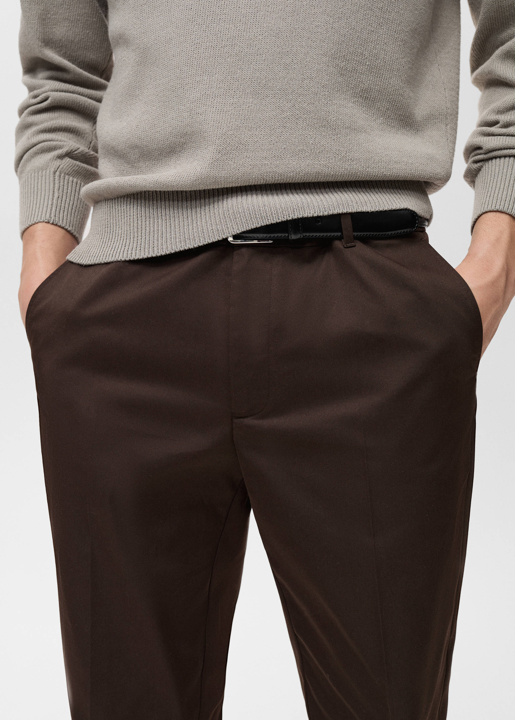 Παντελόνι Dublino chino slim fit - Λεπτομέρεια του προϊόντος 1