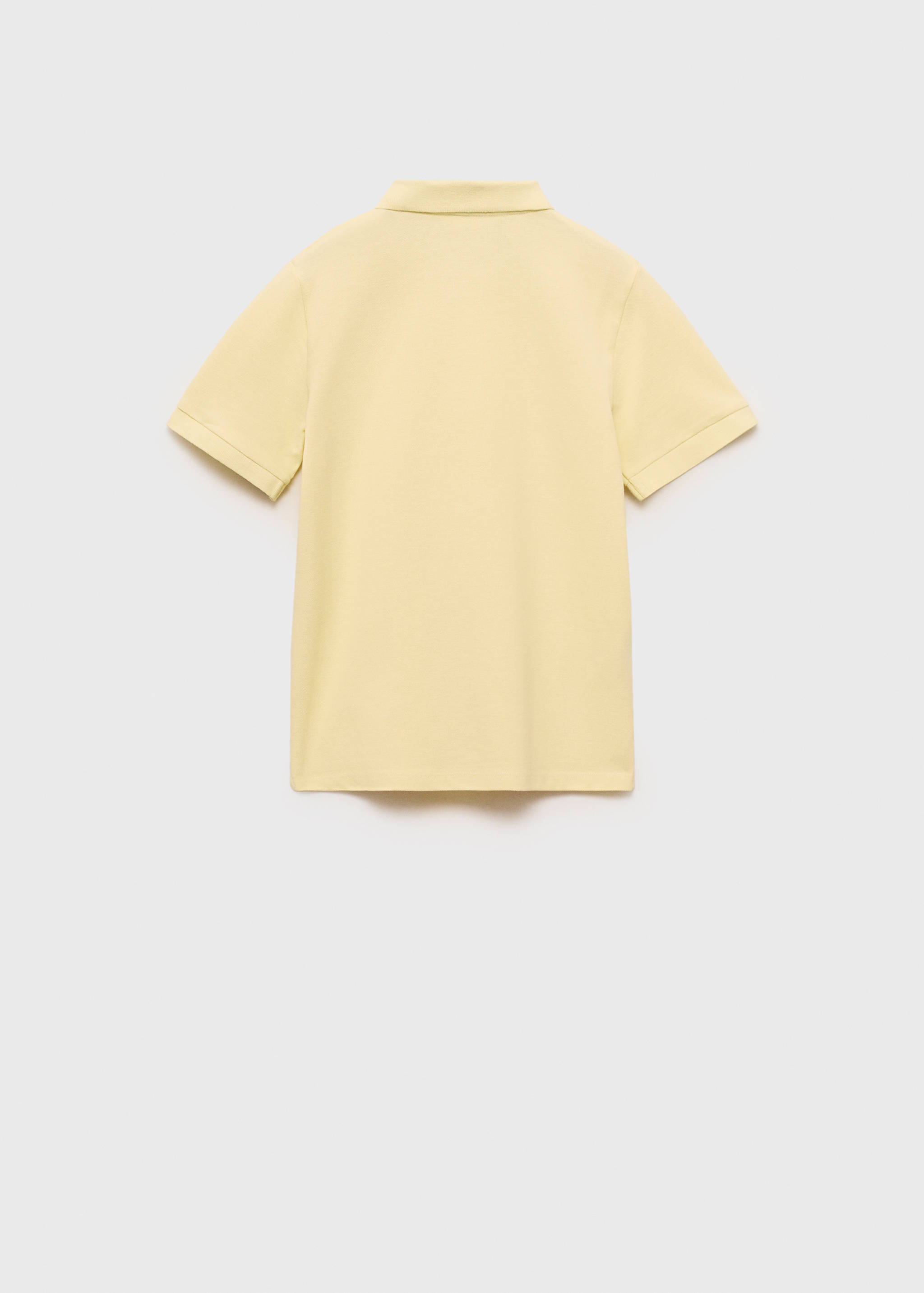 Polo cotó màniga curta - Revers de l'article