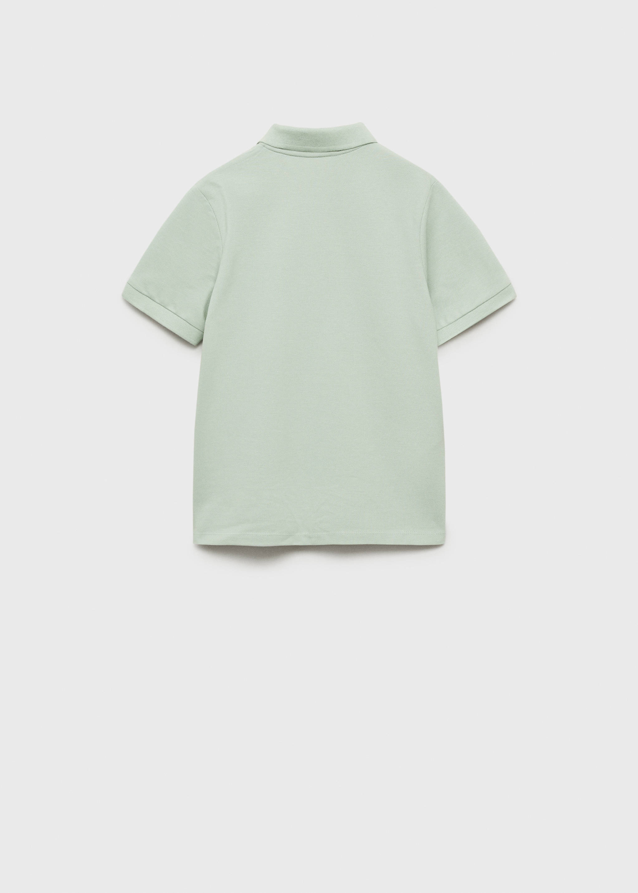 Polo cotó màniga curta - Revers de l'article