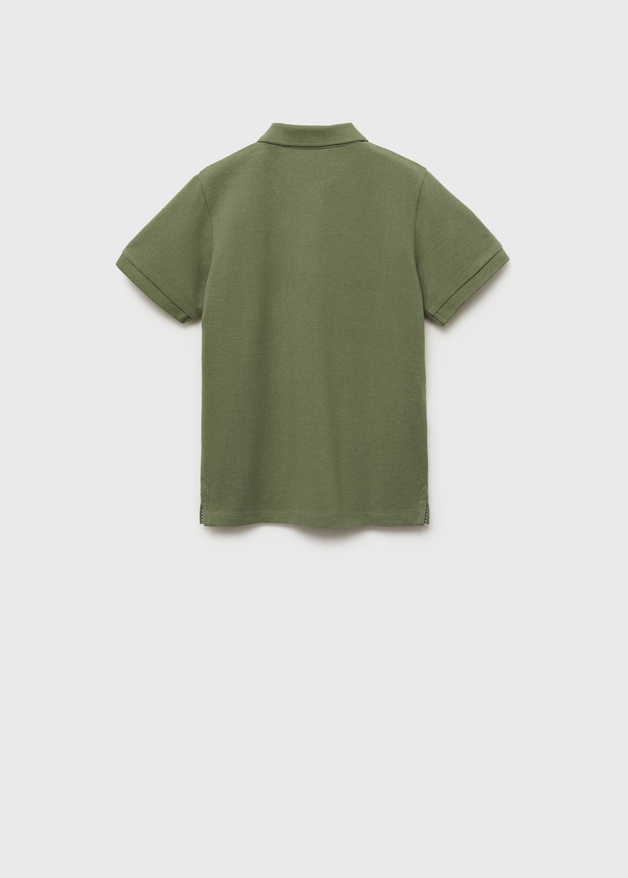 Polo cotó màniga curta - Revers de l'article