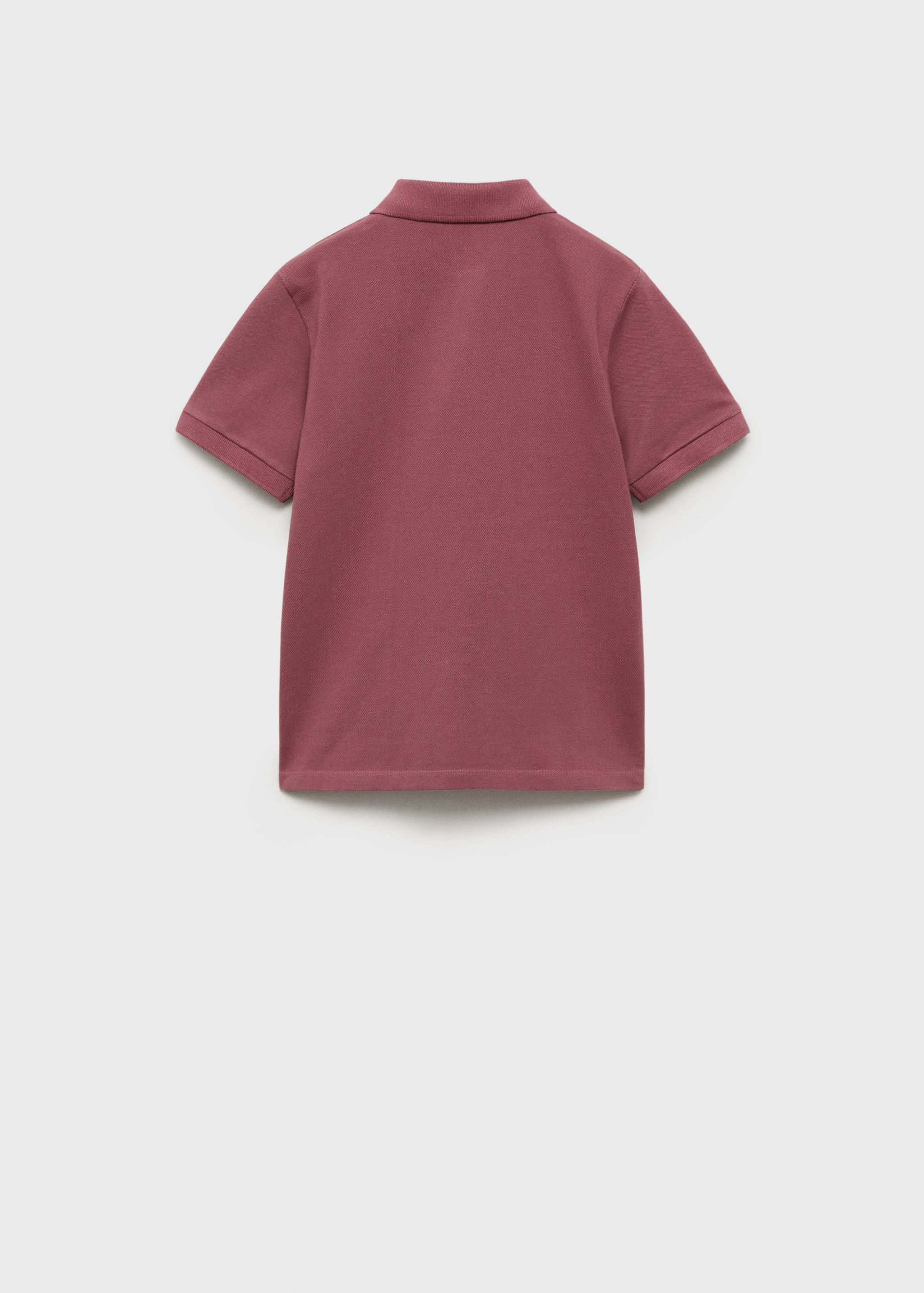 Polo cotó màniga curta - Revers de l'article