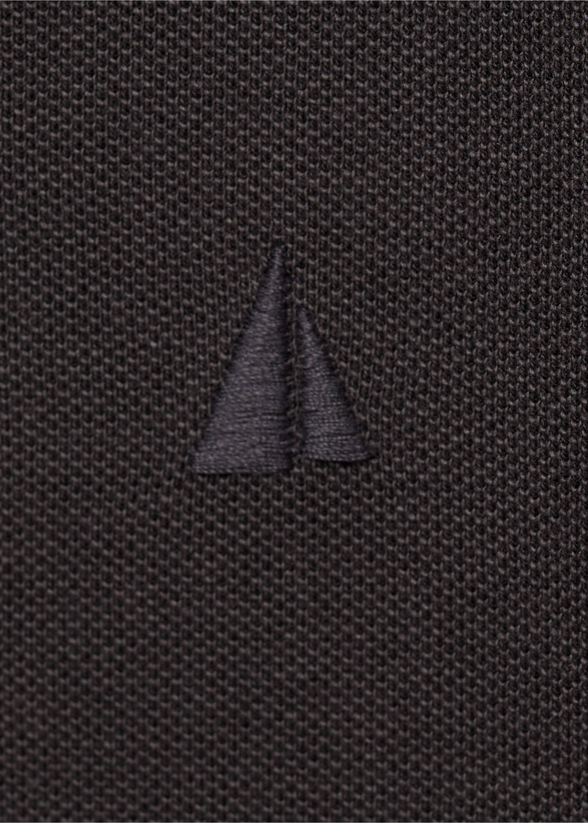 Polo algodón manga corta - Detalle del artículo 8, Gris antracita. Ref: 87094389-00.