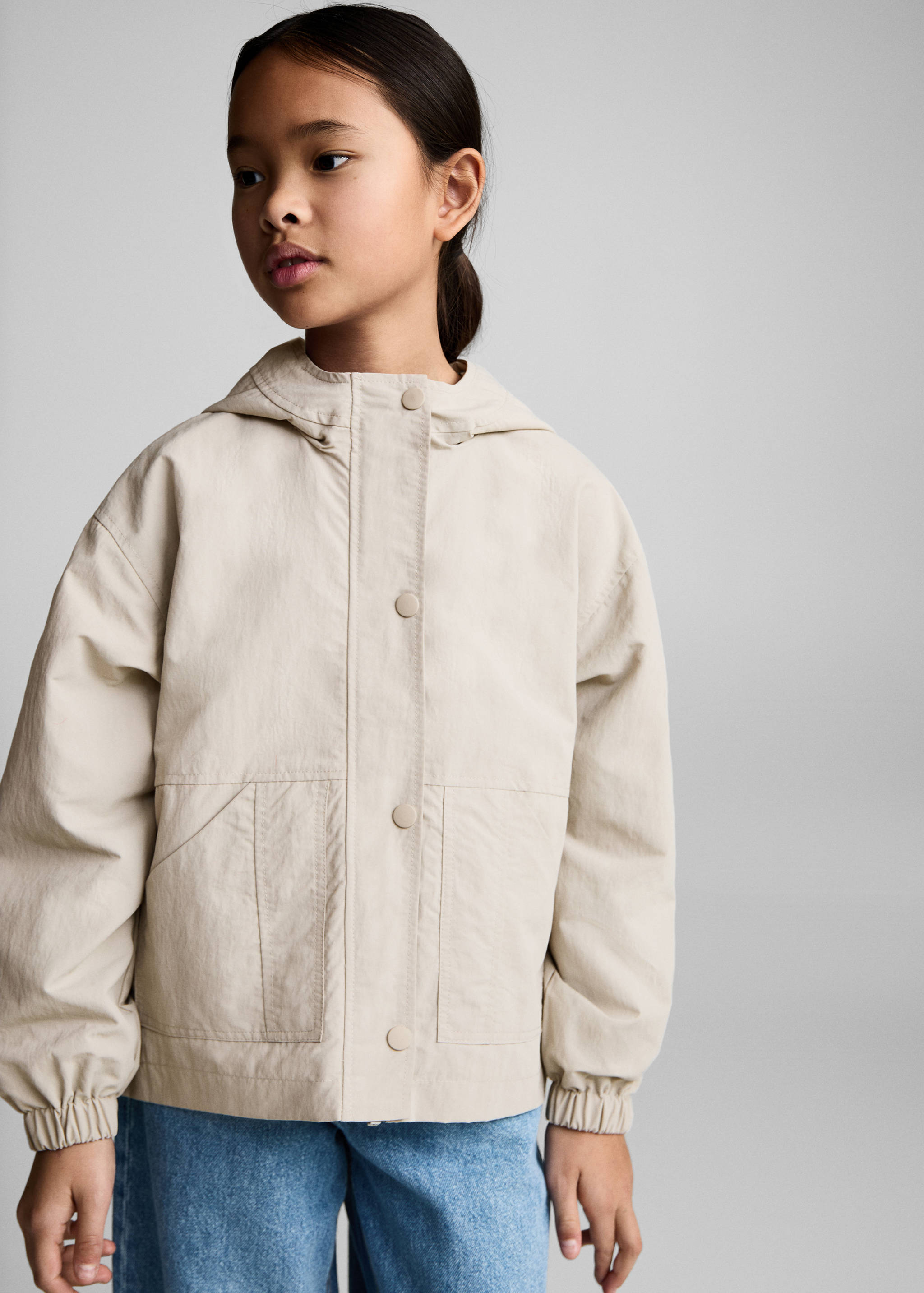 Hooded jacket - Medium plane