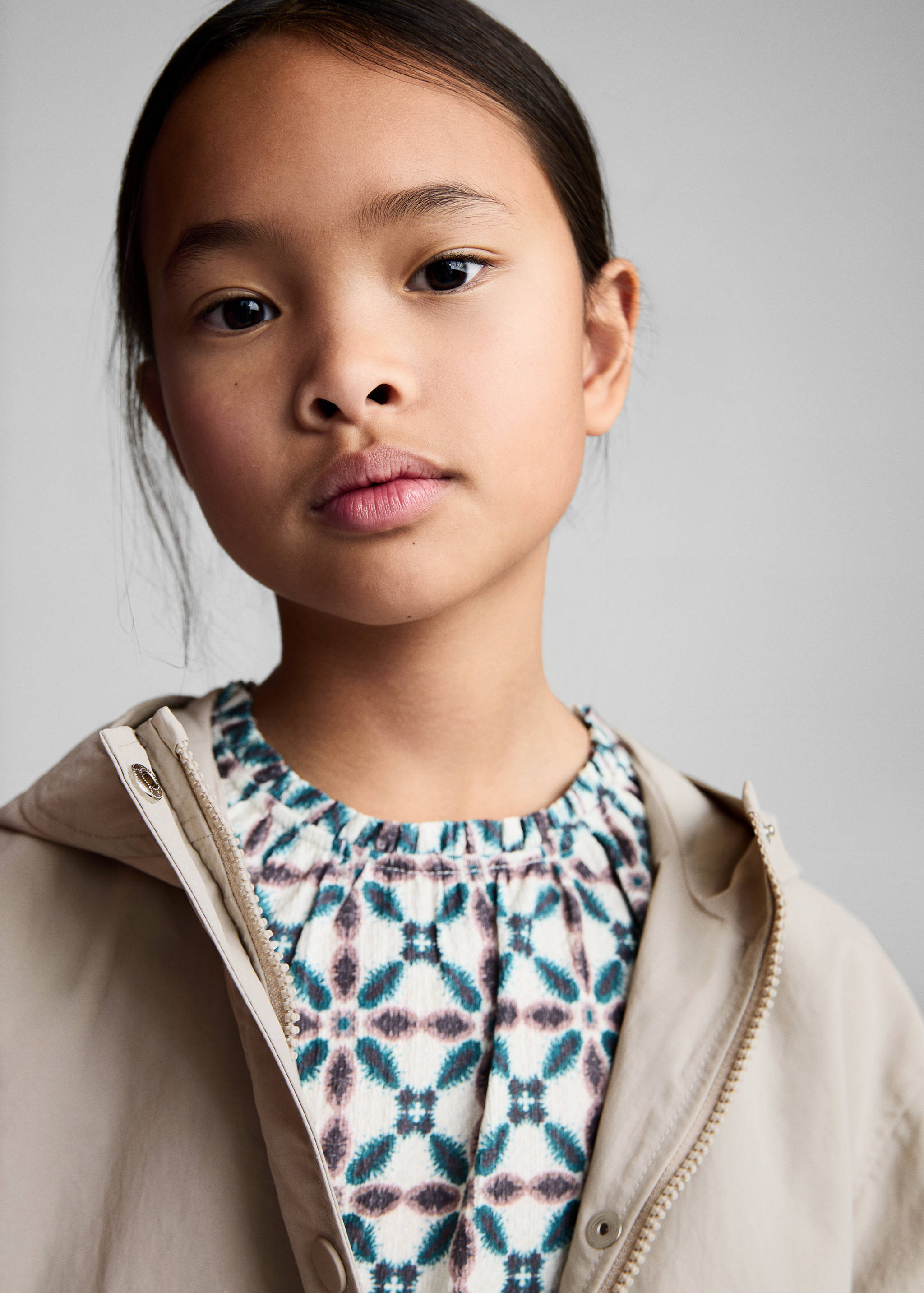 Hooded jacket - Details of the article 1