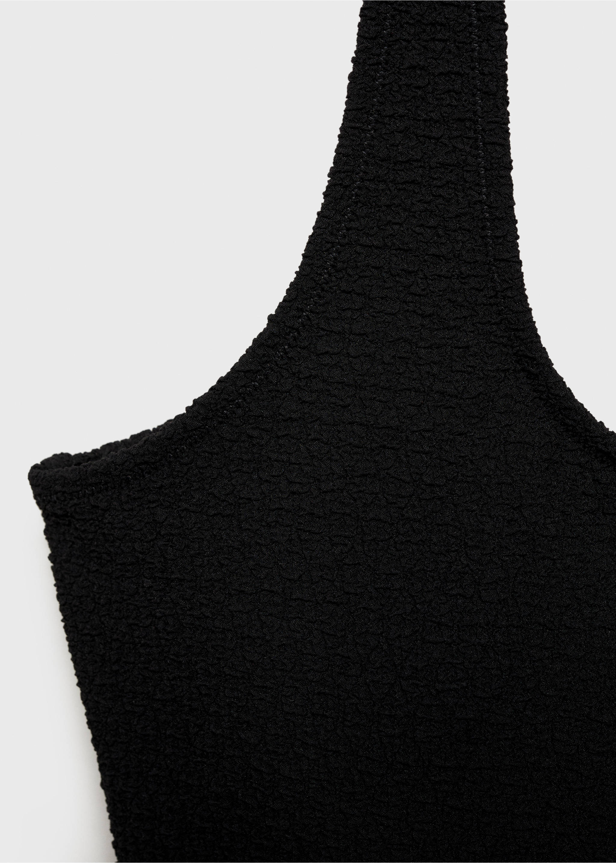 Bañador escote abertura - Detalle del artículo 0, Negro. Ref: 87094394-00.