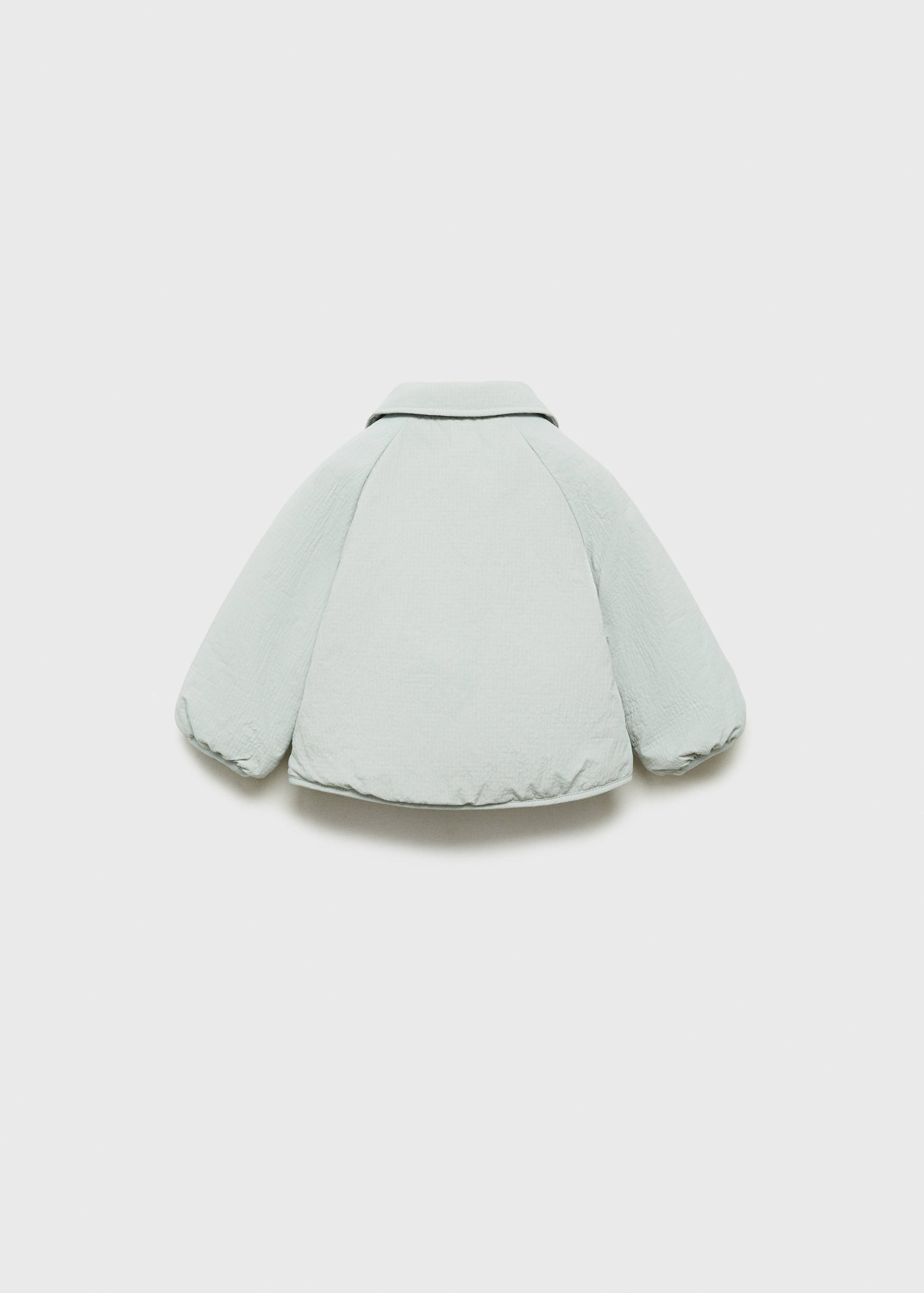 Abric embuatat coll bebè - Revers de l'article