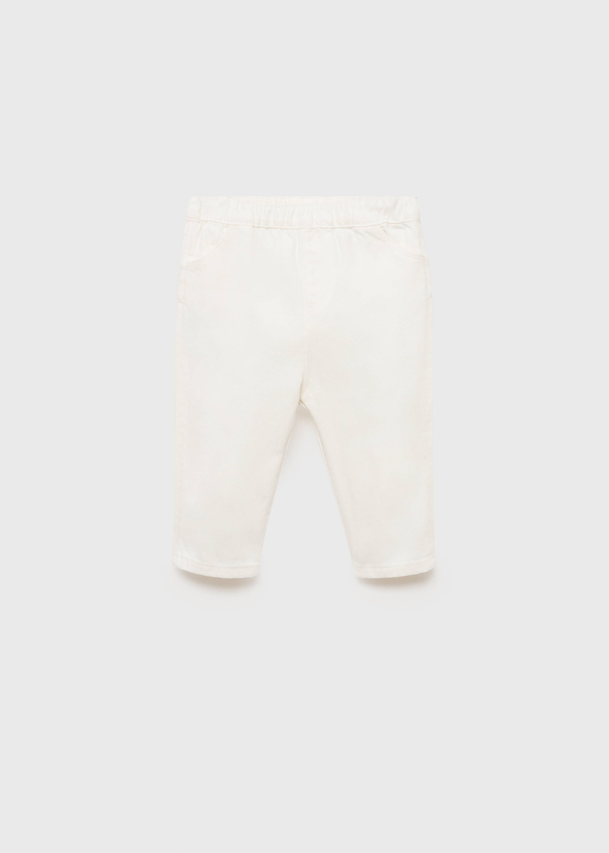 Elastic waist trousers - Article without model