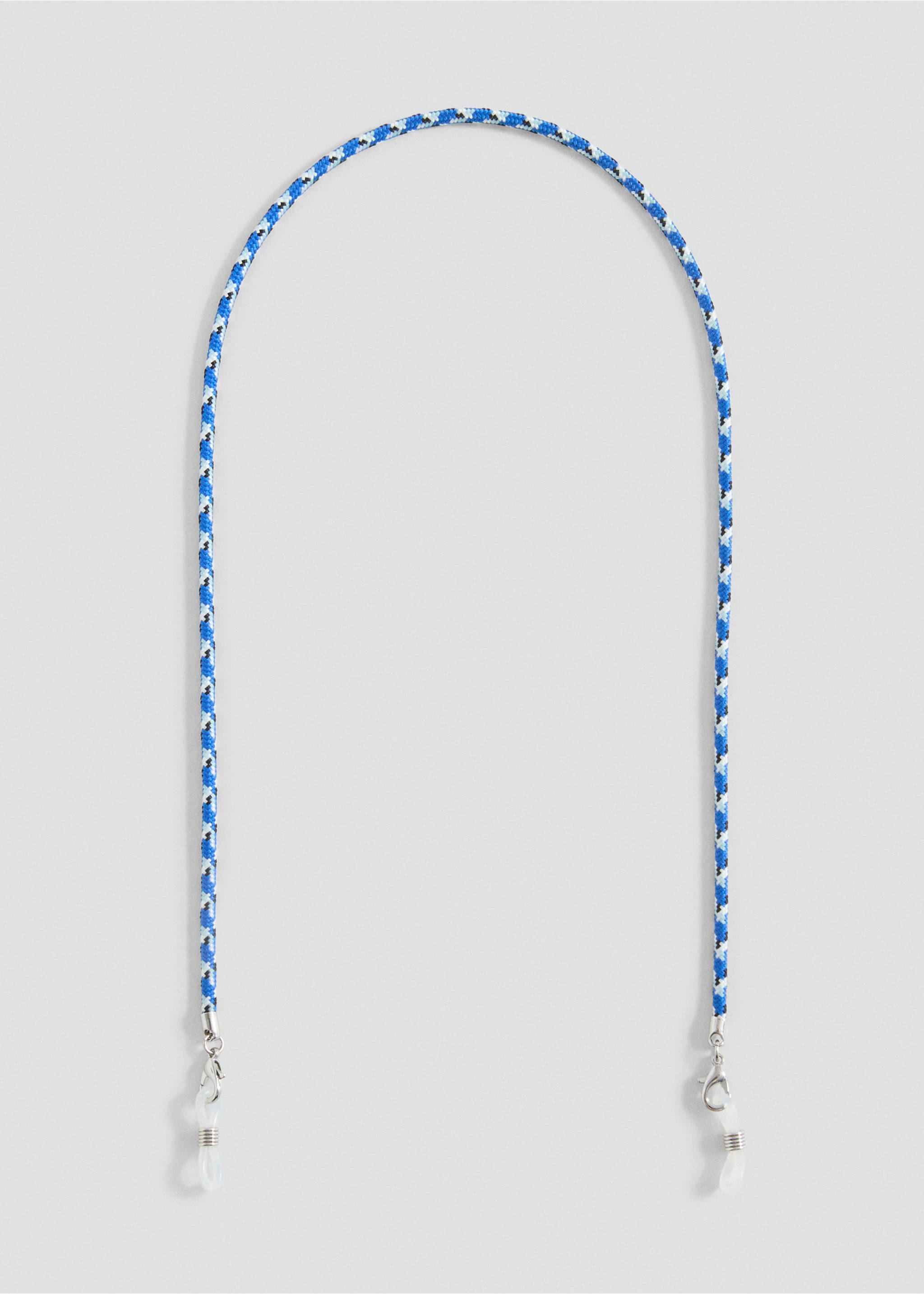 Sunglasses braided chain - Article without model, Blue. Ref: 87094402-00.
