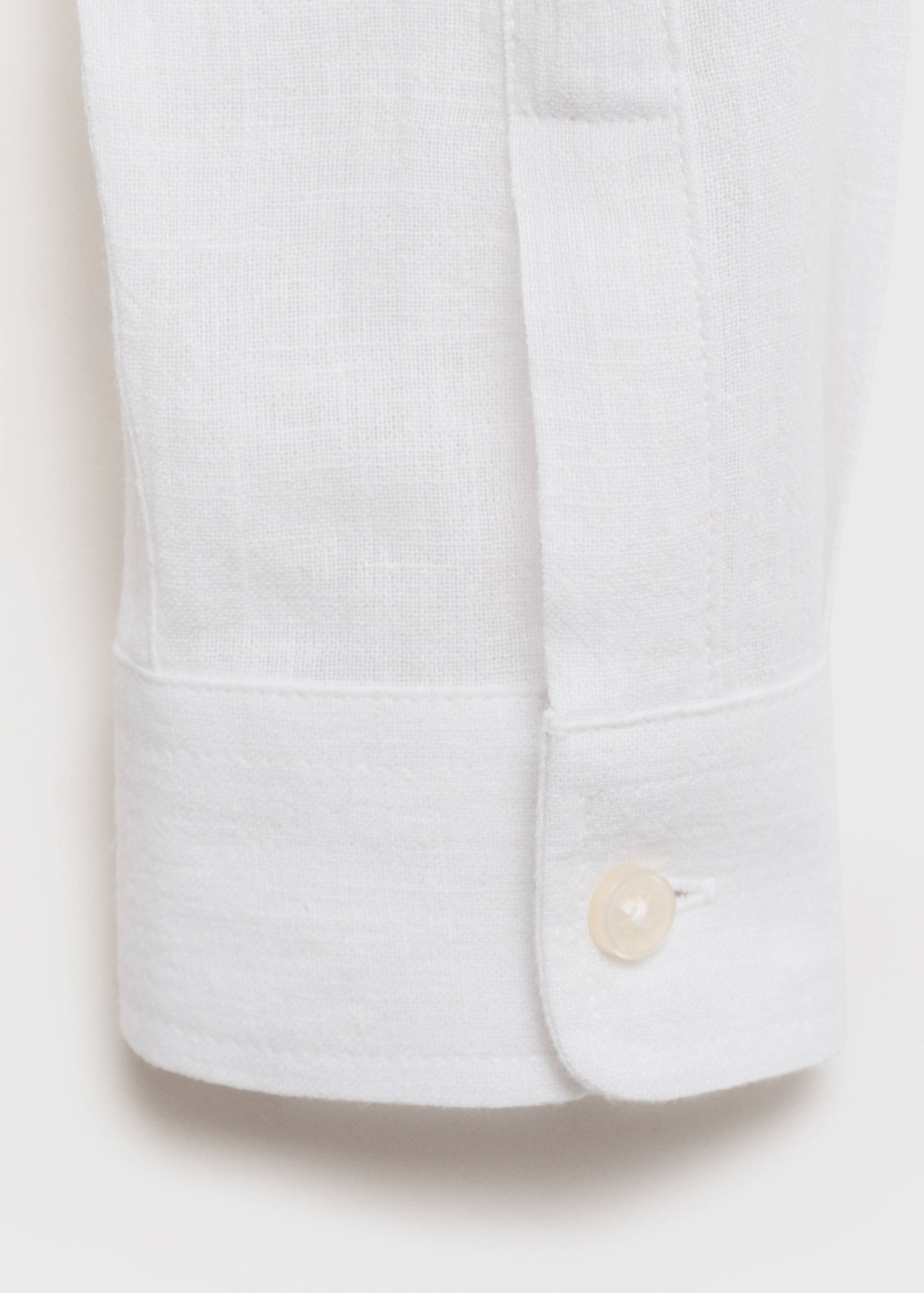 Camisa algodón lino cuello mao - Detalle del artículo 0