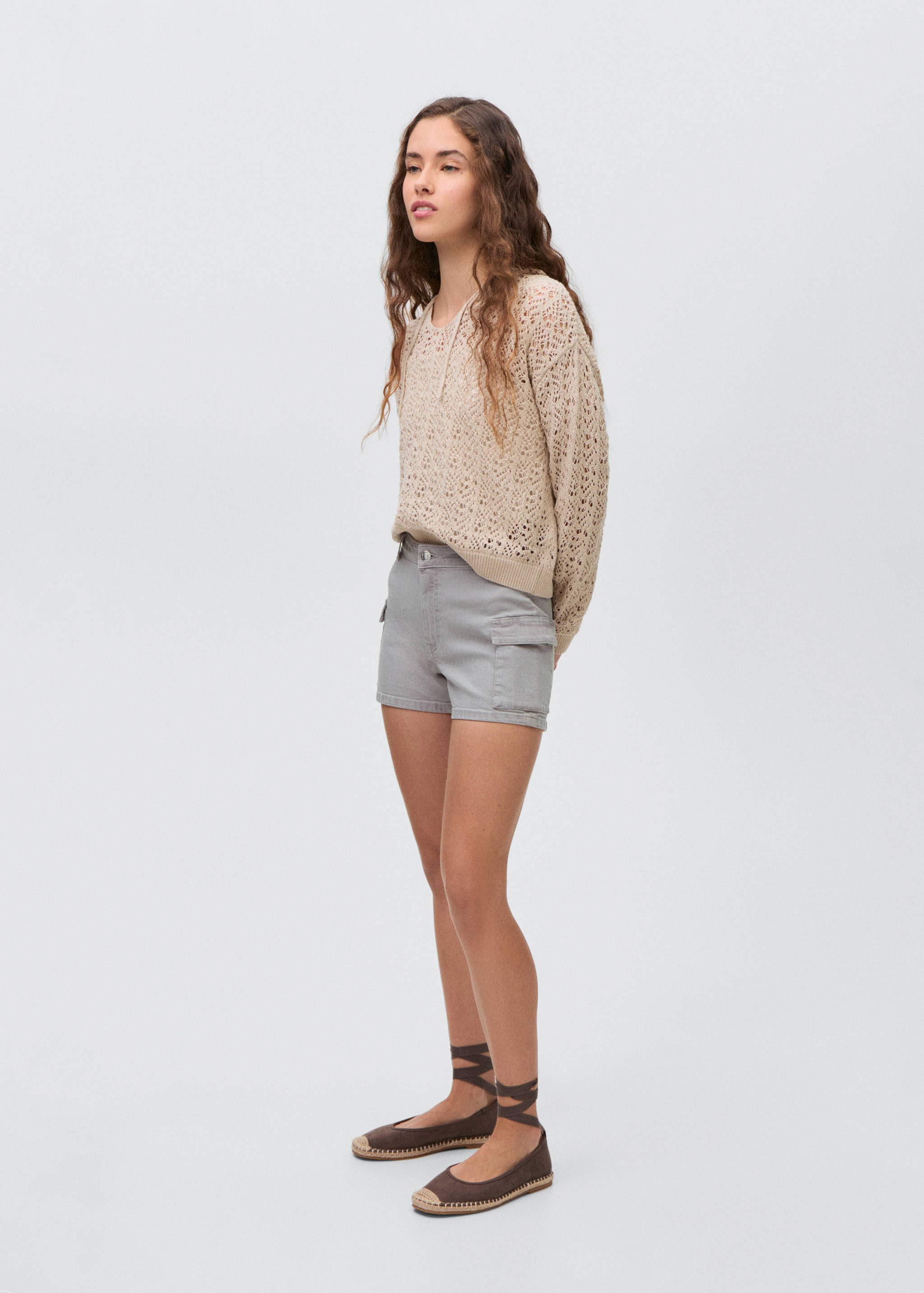 Shorts estil cargo - Pla general