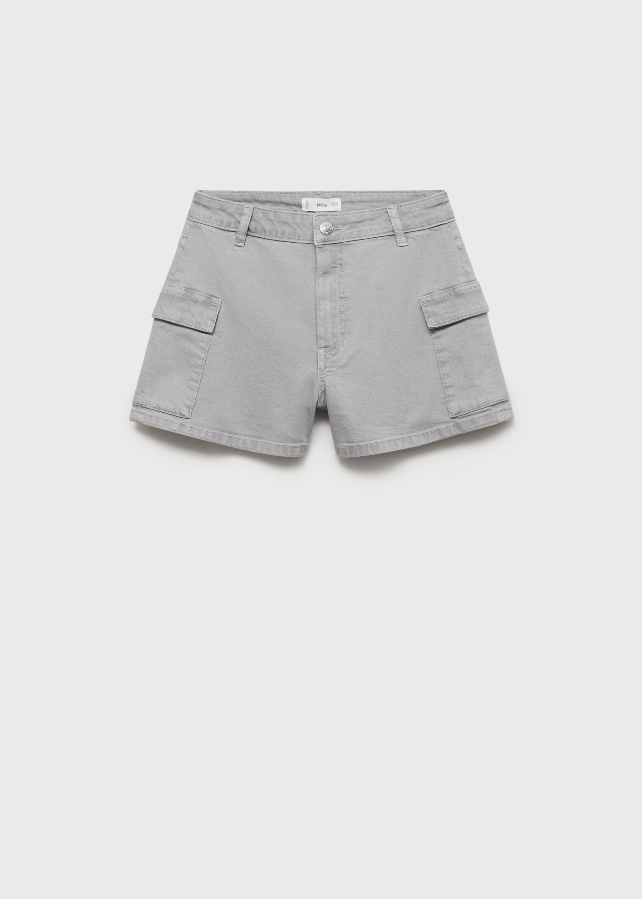 Cargo shorts - Article without model, Grey. Ref: 87094406-00.