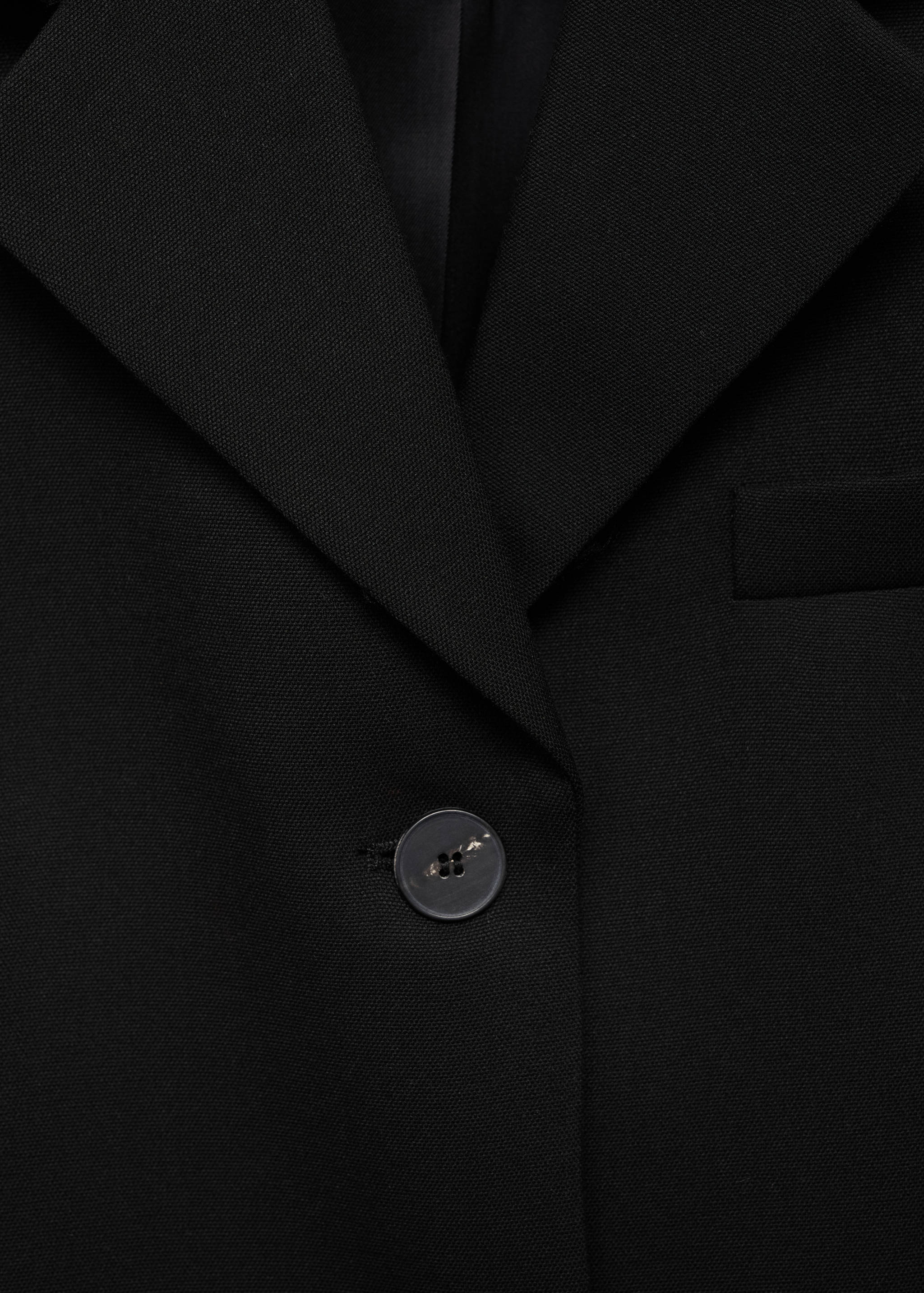 Rak kavaj med knappar - Detaljer om artikeln 8