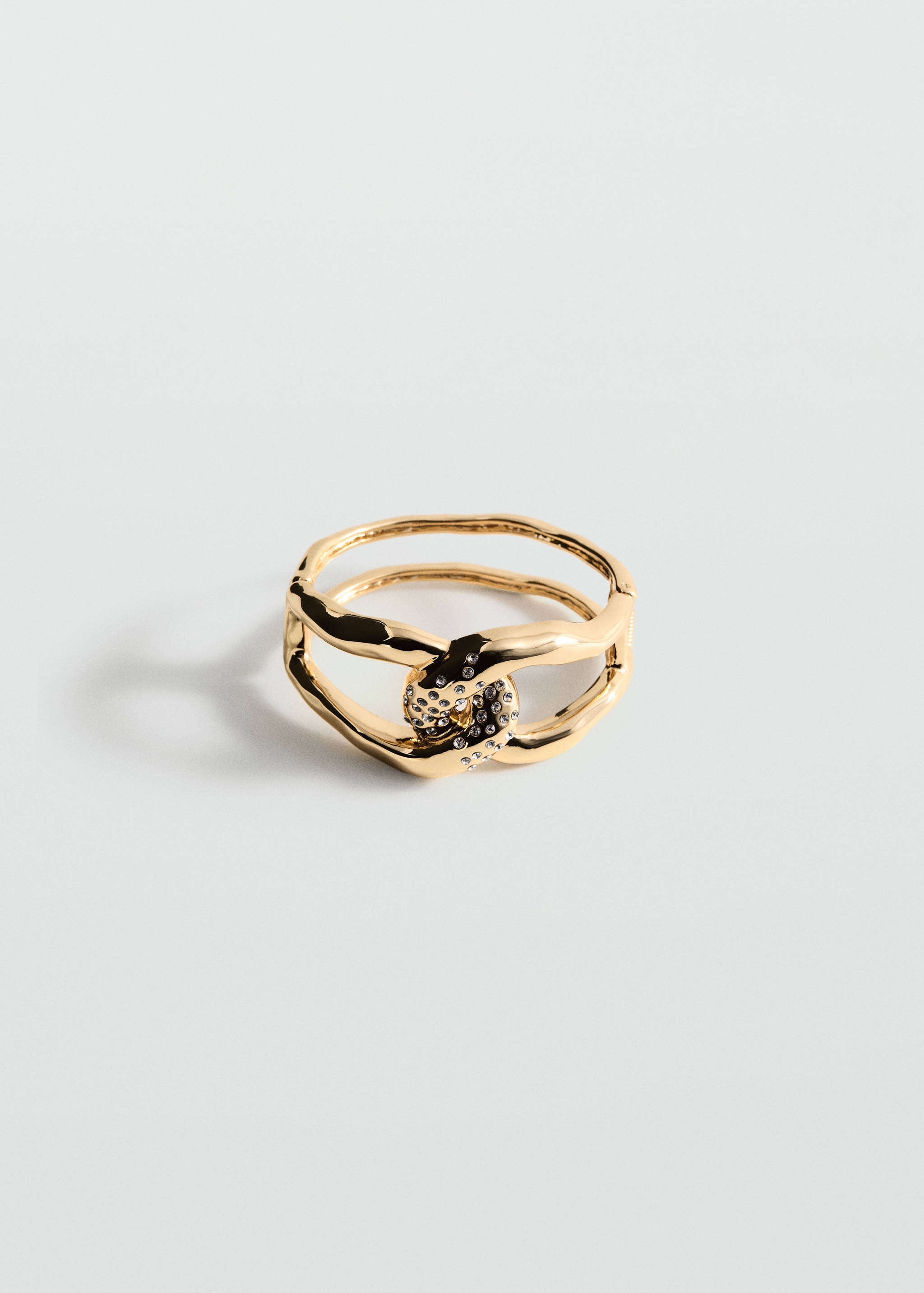 Shiny intertwined bracelet - Article without model