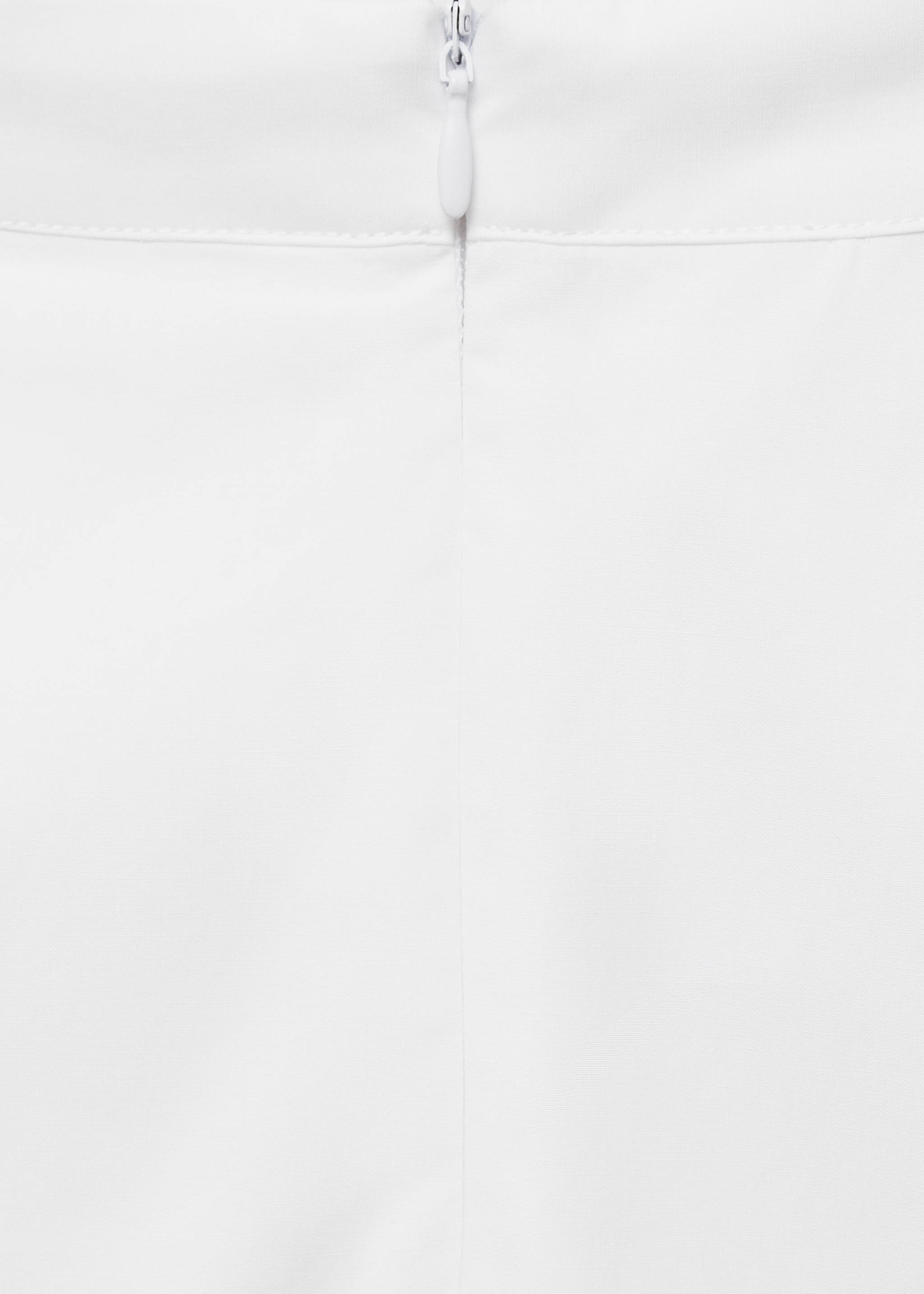 Long flared skirt with opening - Details of the article 0