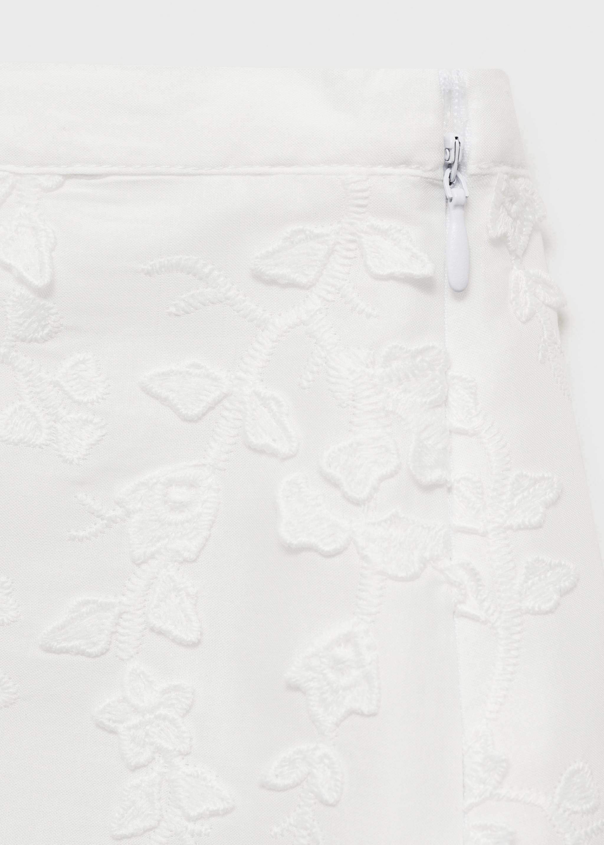 Falda algodón bordado floral - Detalle del artículo 0