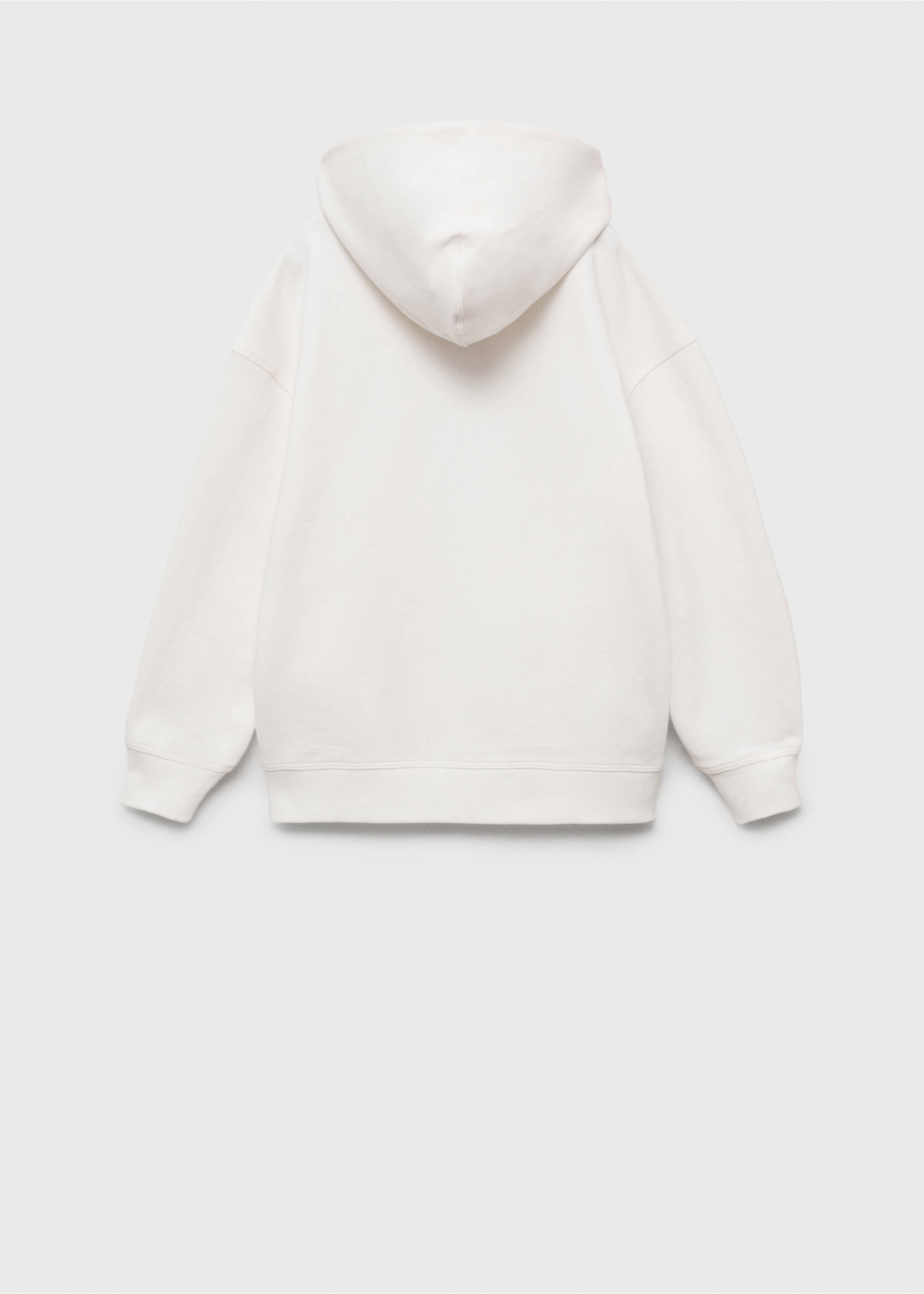 Message zipped hoodie - Reverse of the article, Off White. Ref: 87094786-00.