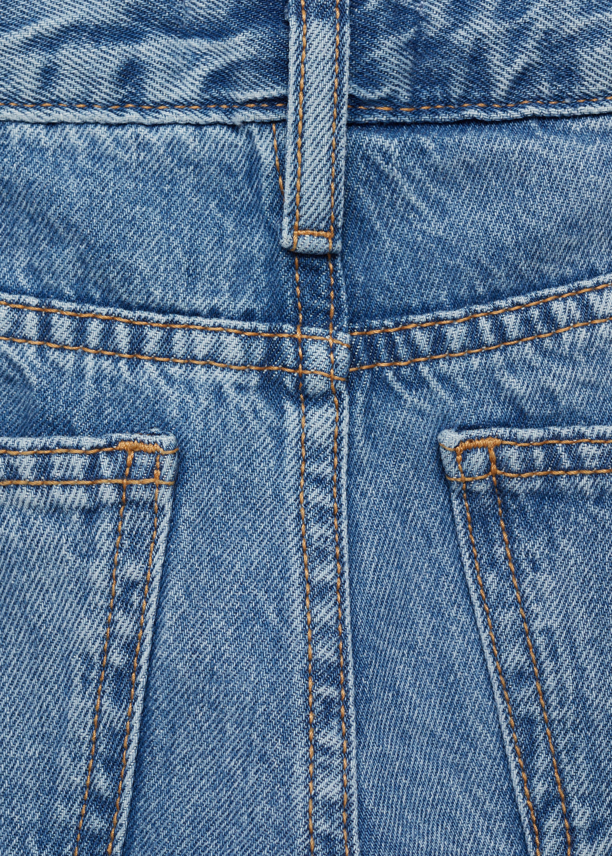 High-waisted wideleg jeans - Details of the article 0
