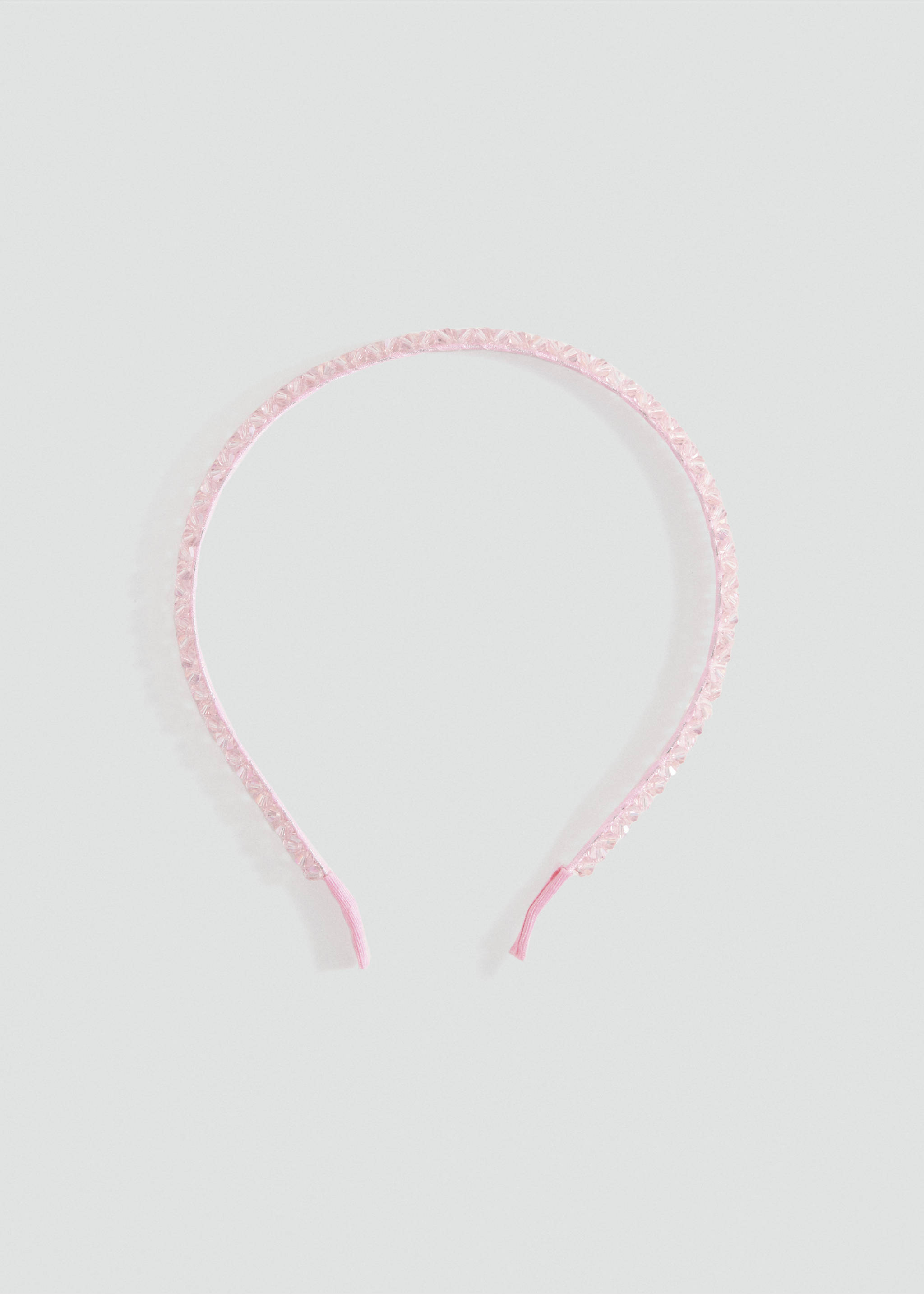 Serre-tête cristaux à facettes - Article sans modèle, Rose. Ref: 87094793-00.