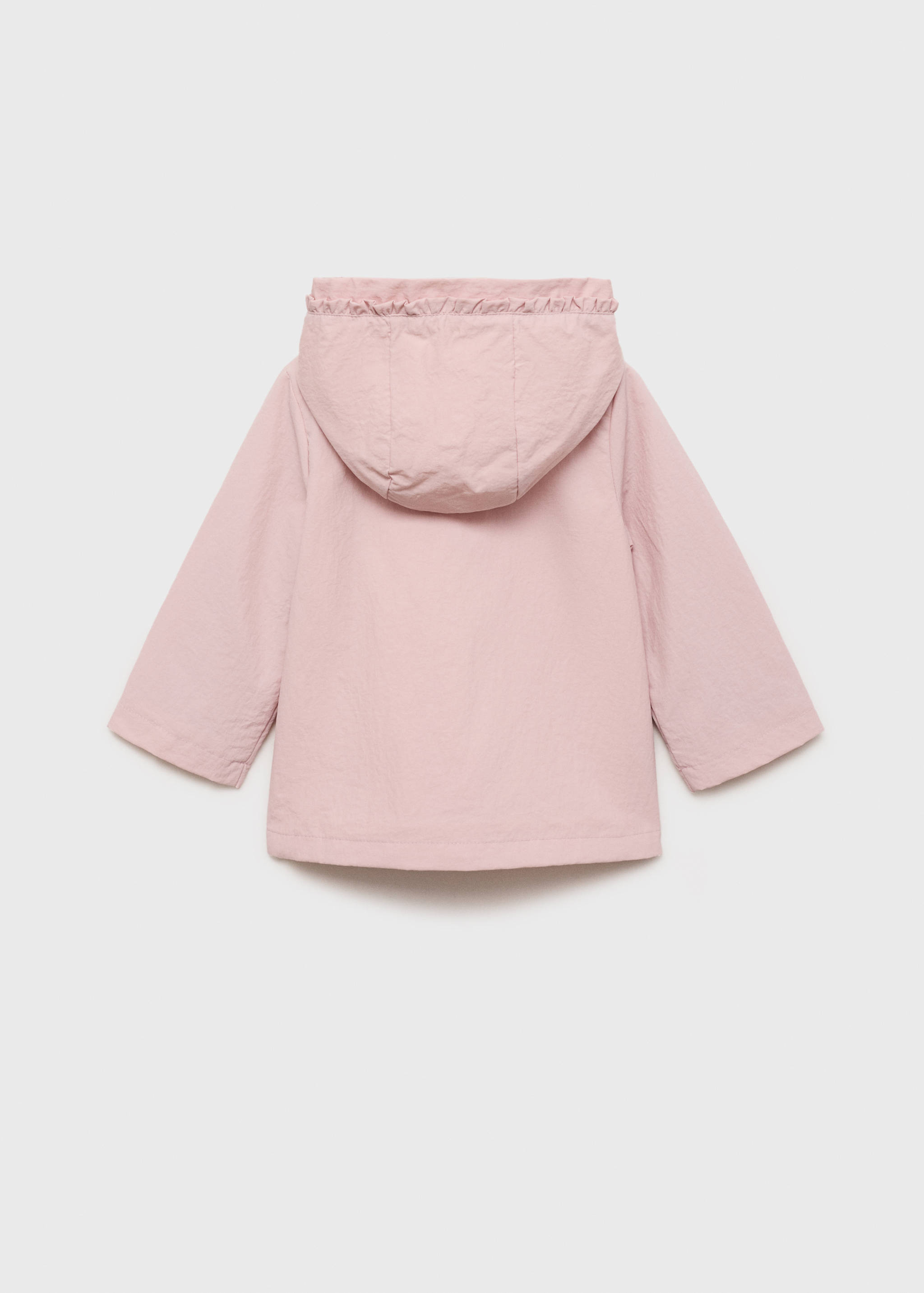 Wasserabweisende Kapuzenjacke - Rückseite des Artikels