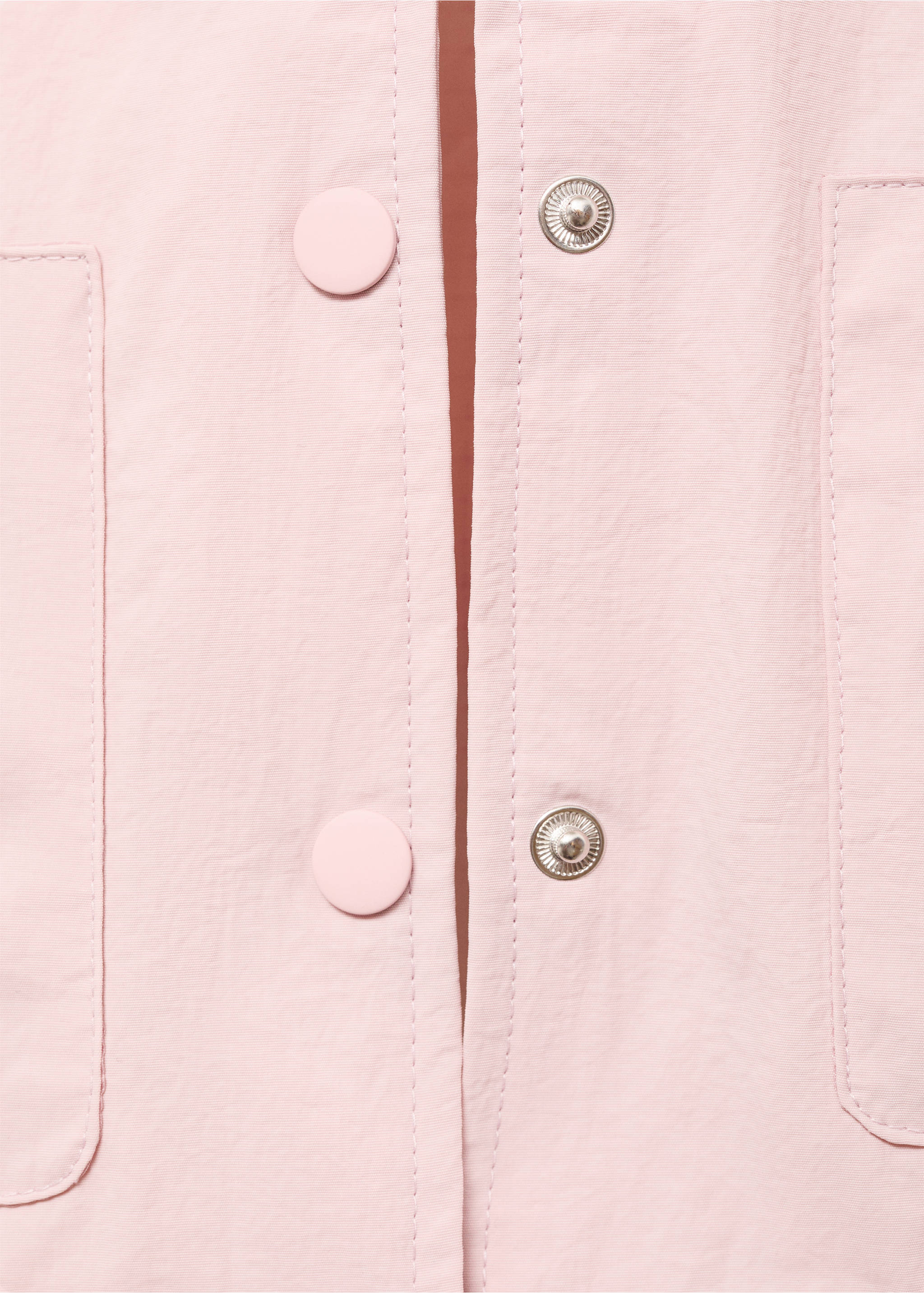 Wasserabweisende Kapuzenjacke - Detail des Artikels 0, Rosa. Ref: 87094794-00.