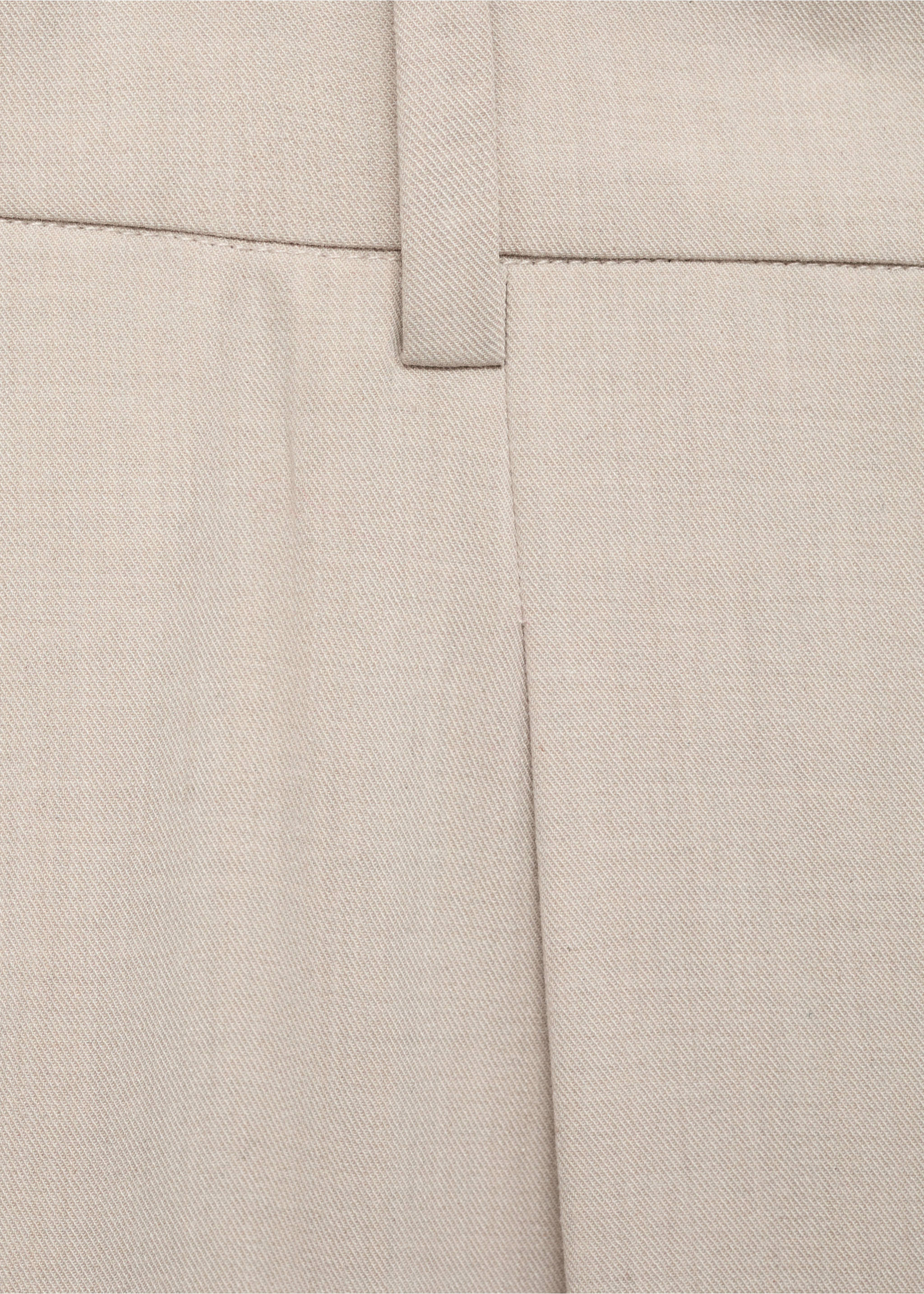 Pantalon droit pinces - Détail de l'article 0, Beige. Ref: 87094799-00.