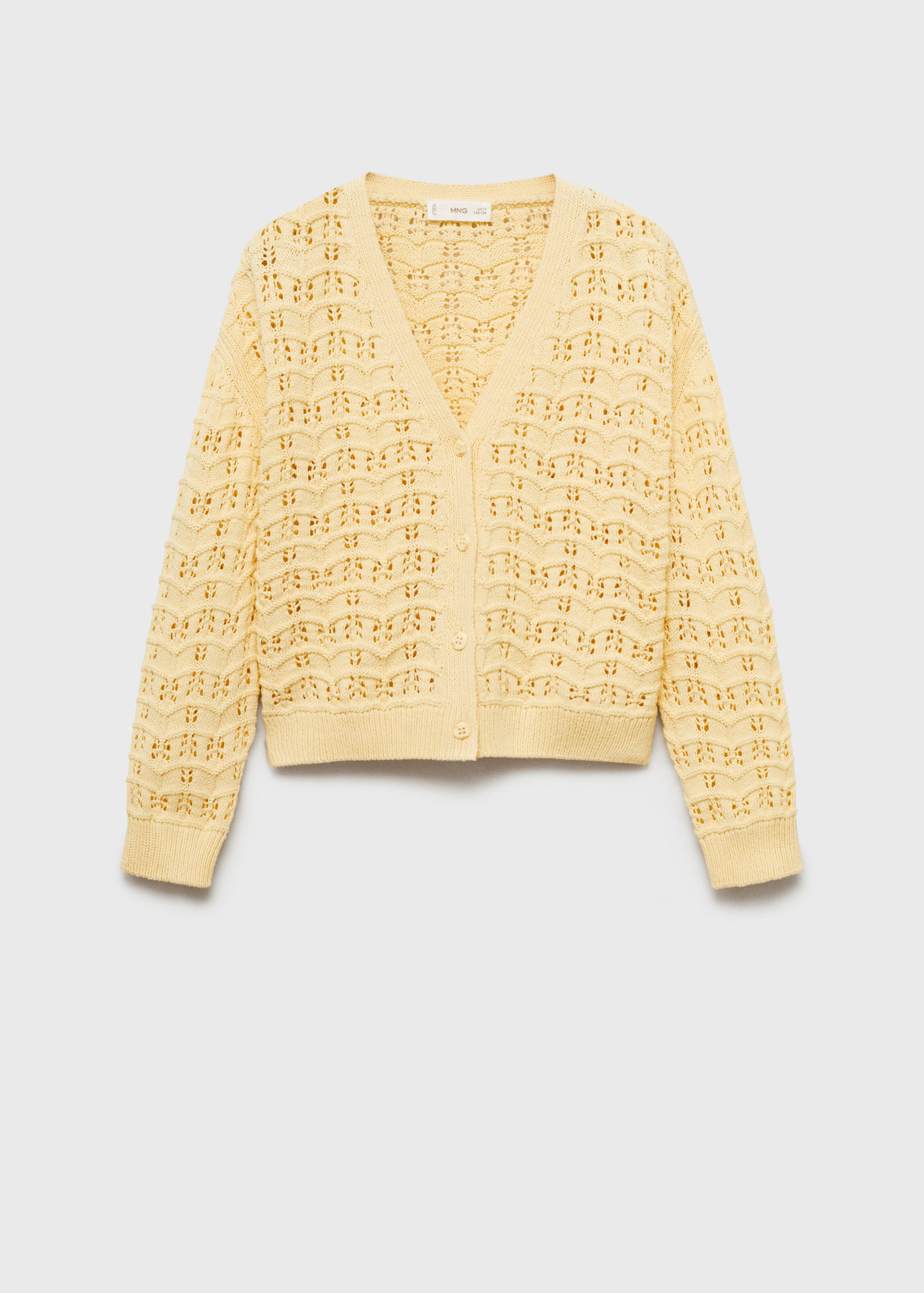 Cardigan maille ajourée - Article sans modèle