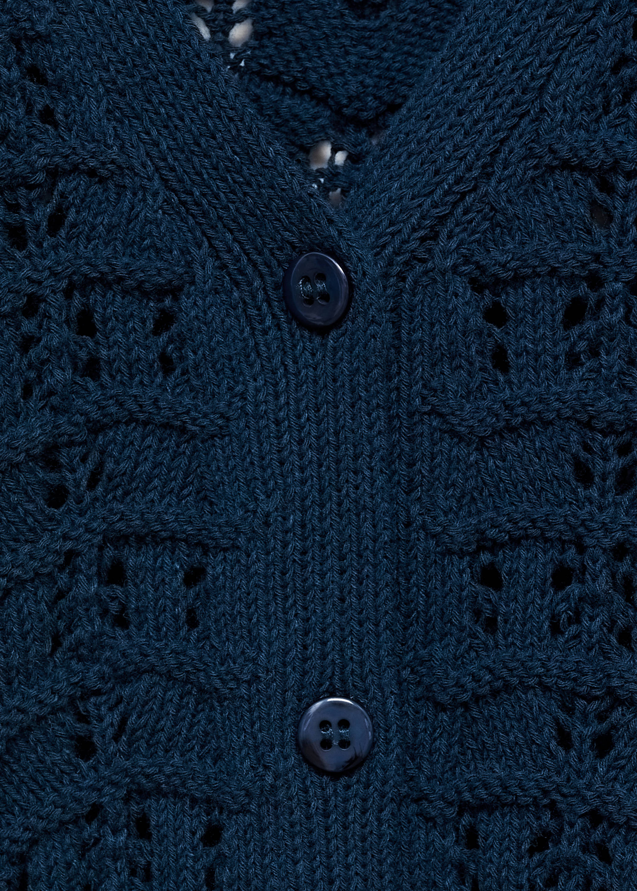 Openwork knit cardigan - Details of the article 8
