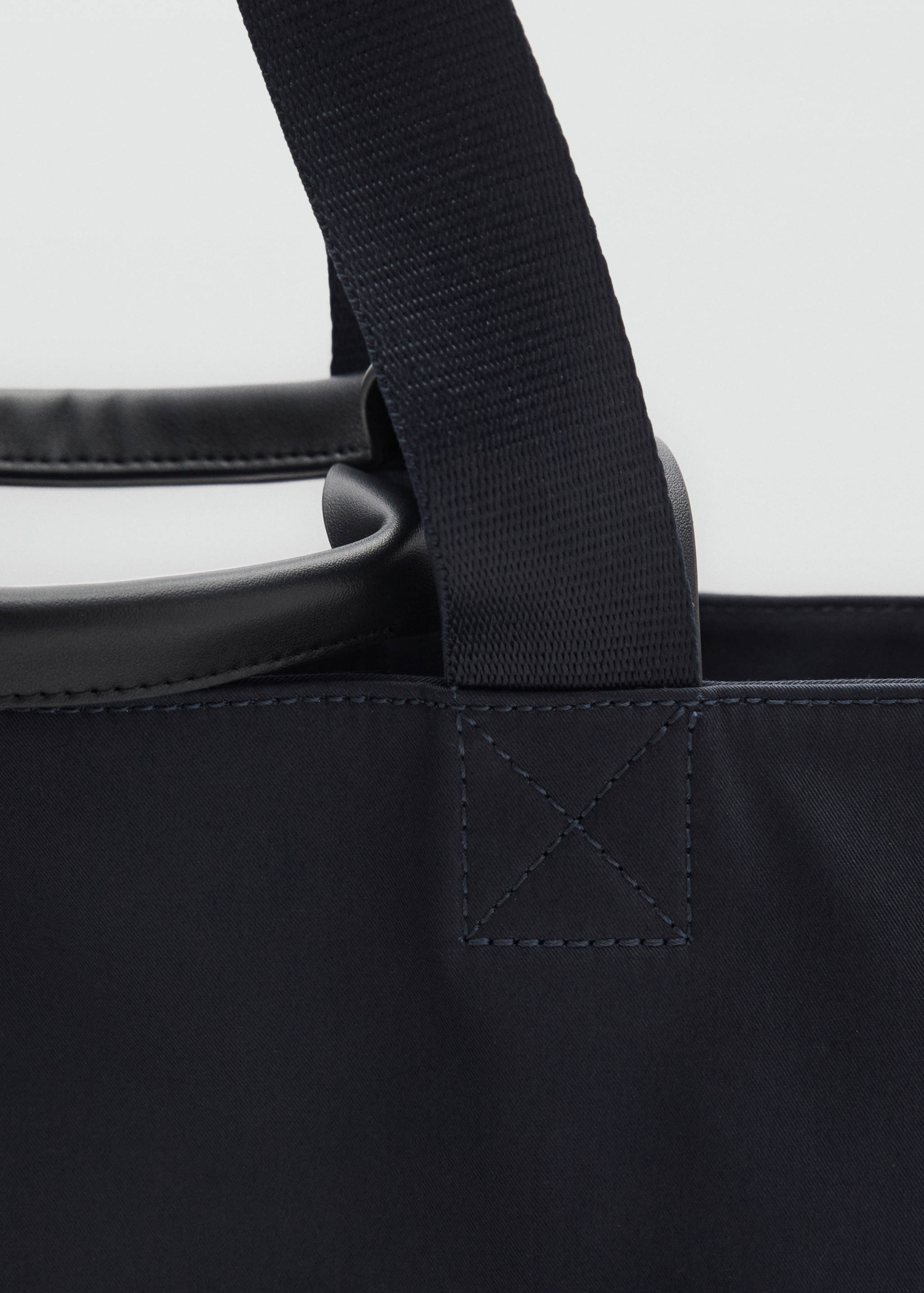 Tote-Bag aus Baumwolle mit Taschen - Detail des Artikels 2