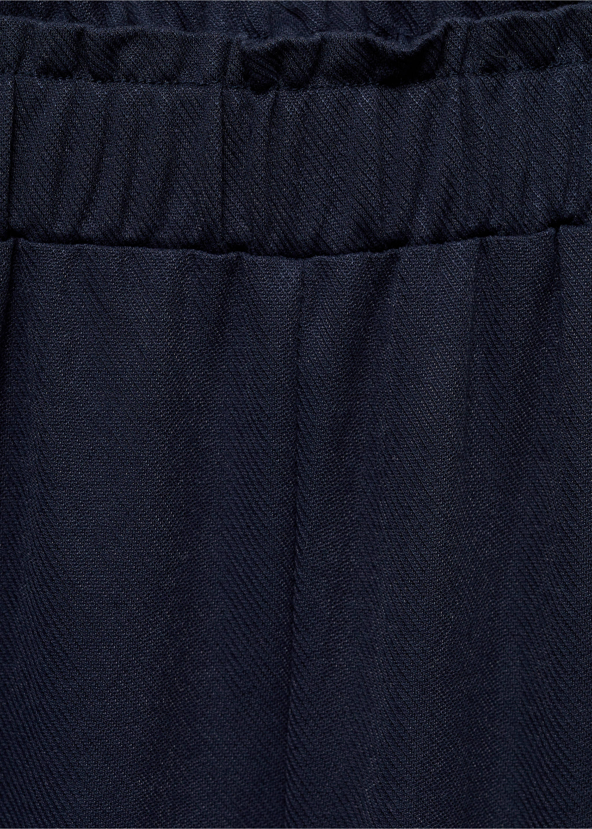 Splývavé kalhoty culottes - Detail zboží 8, Námořnická modrá. Ref: 87094808-00.
