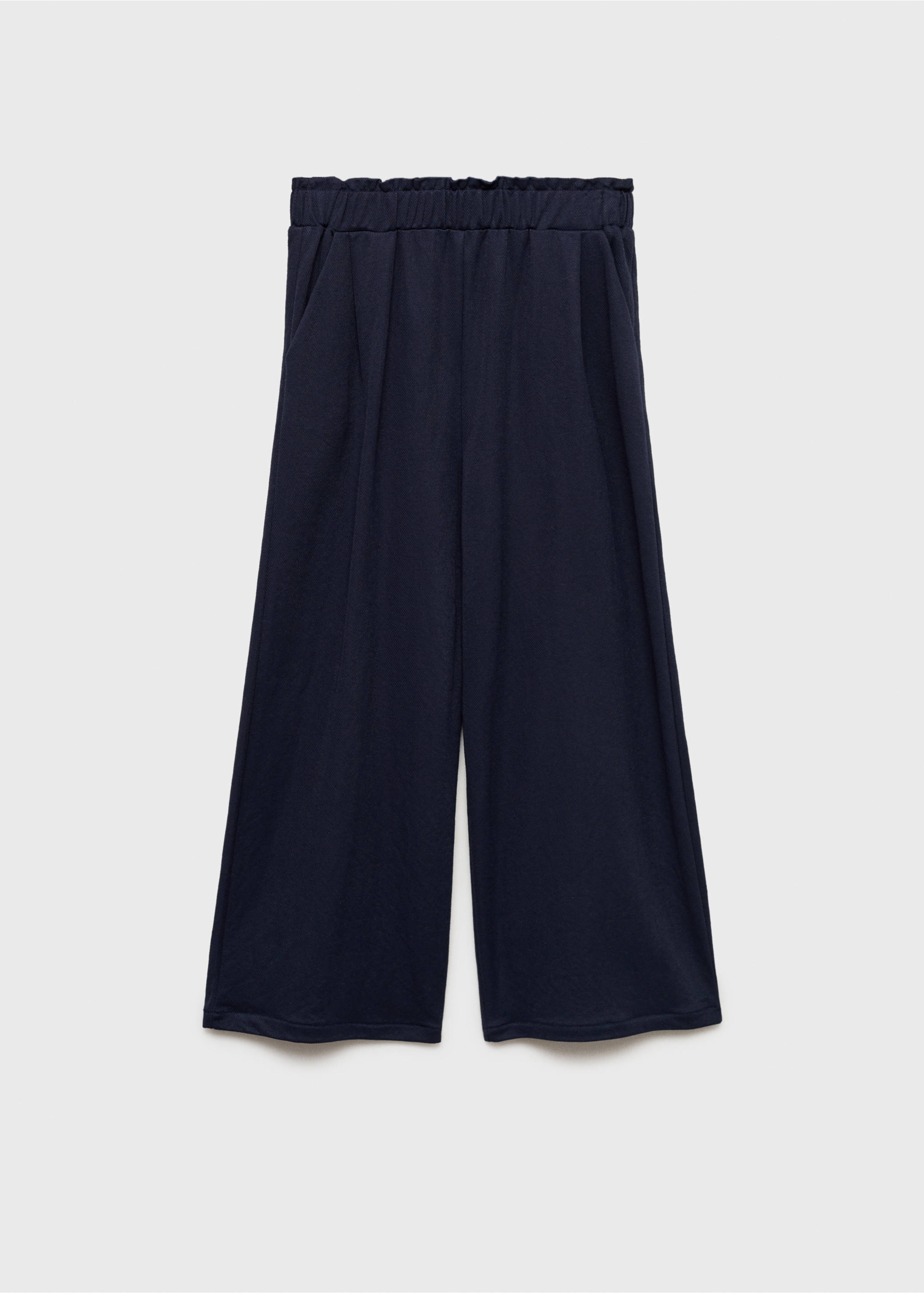 Splývavé kalhoty culottes - Zboží bez modelu, Námořnická modrá. Ref: 87094808-00.