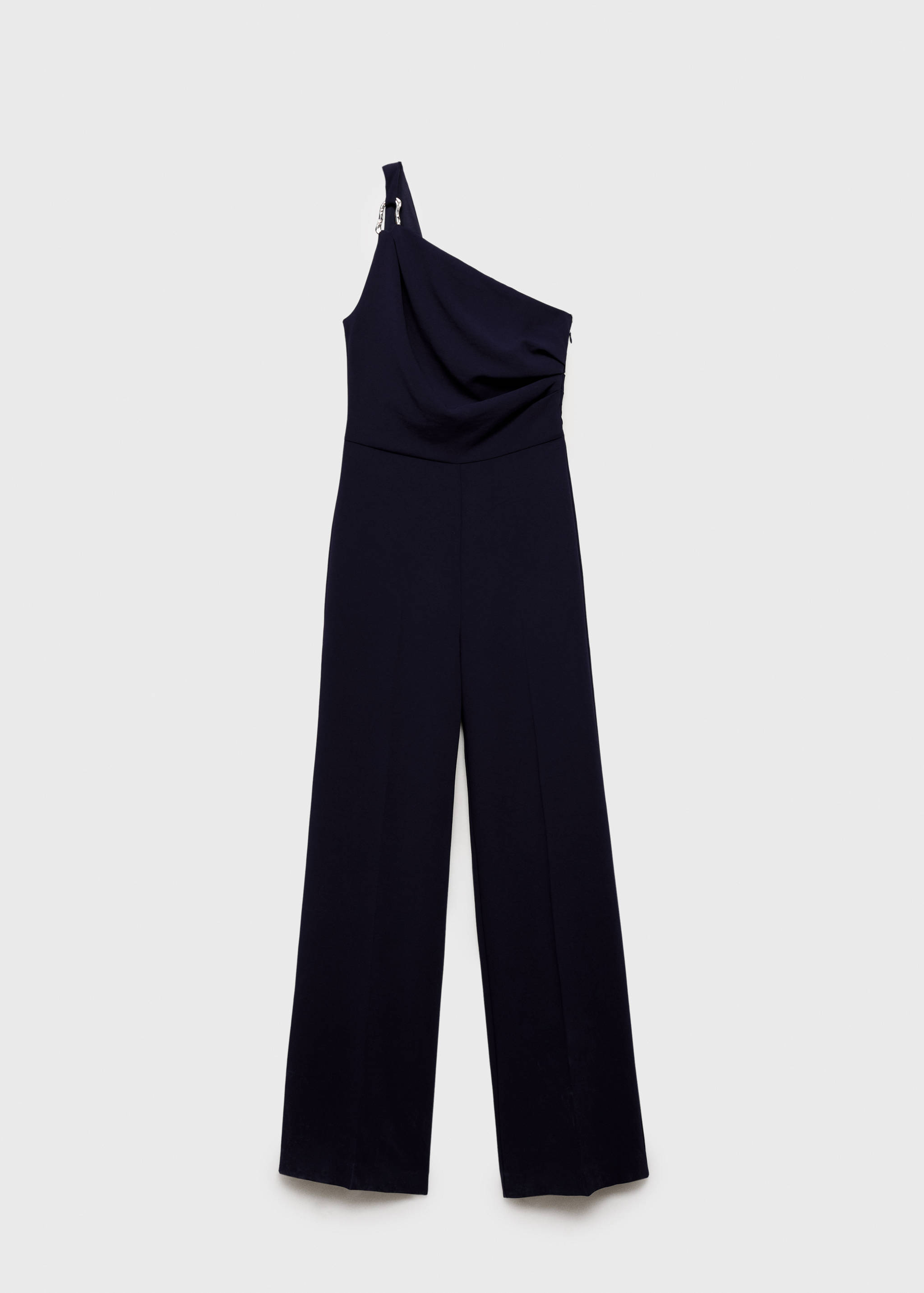 Asymmetrische jumpsuit met metalen detail - Artikel zonder model