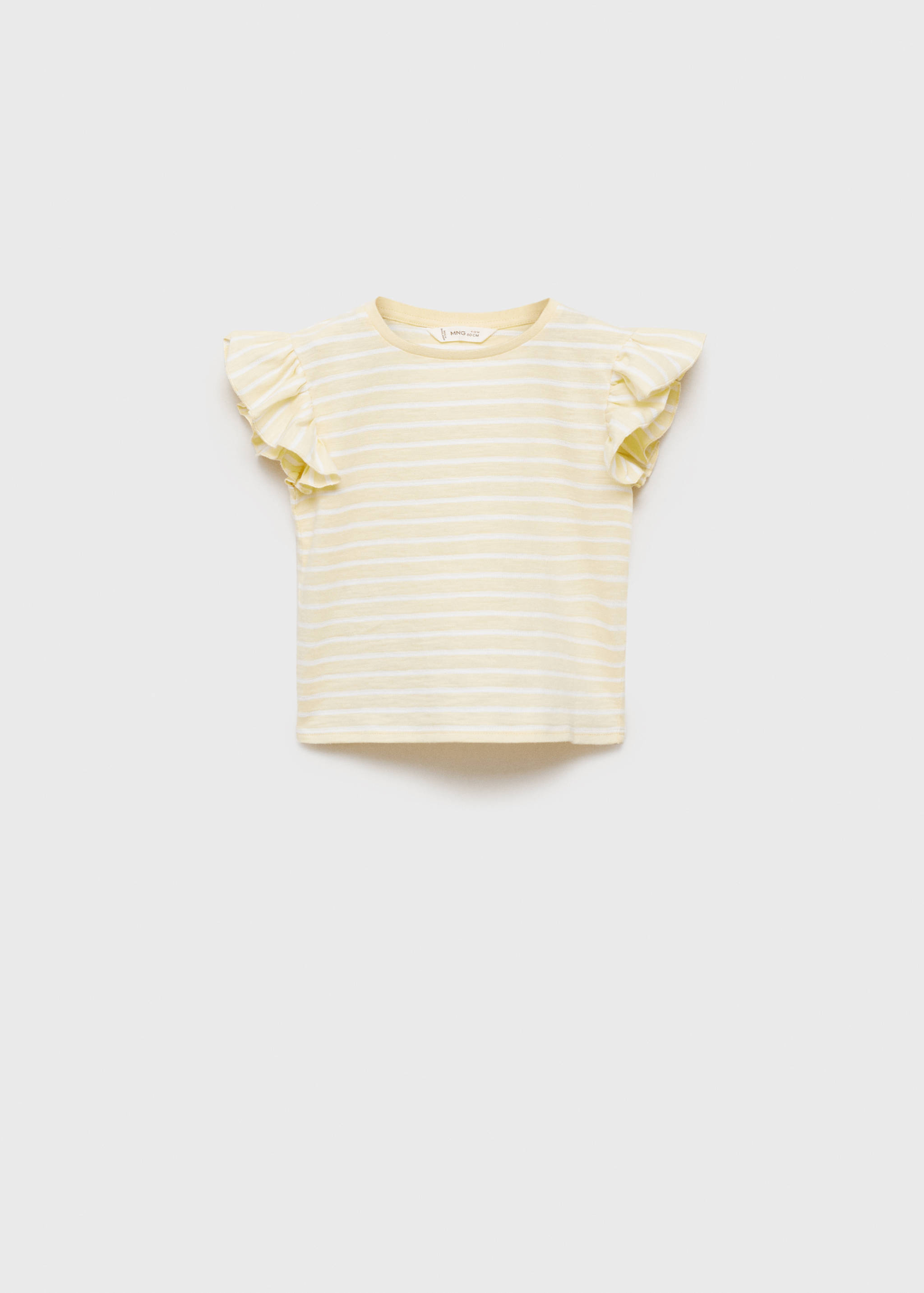 T-shirt 100 % coton rayures - Article sans modèle