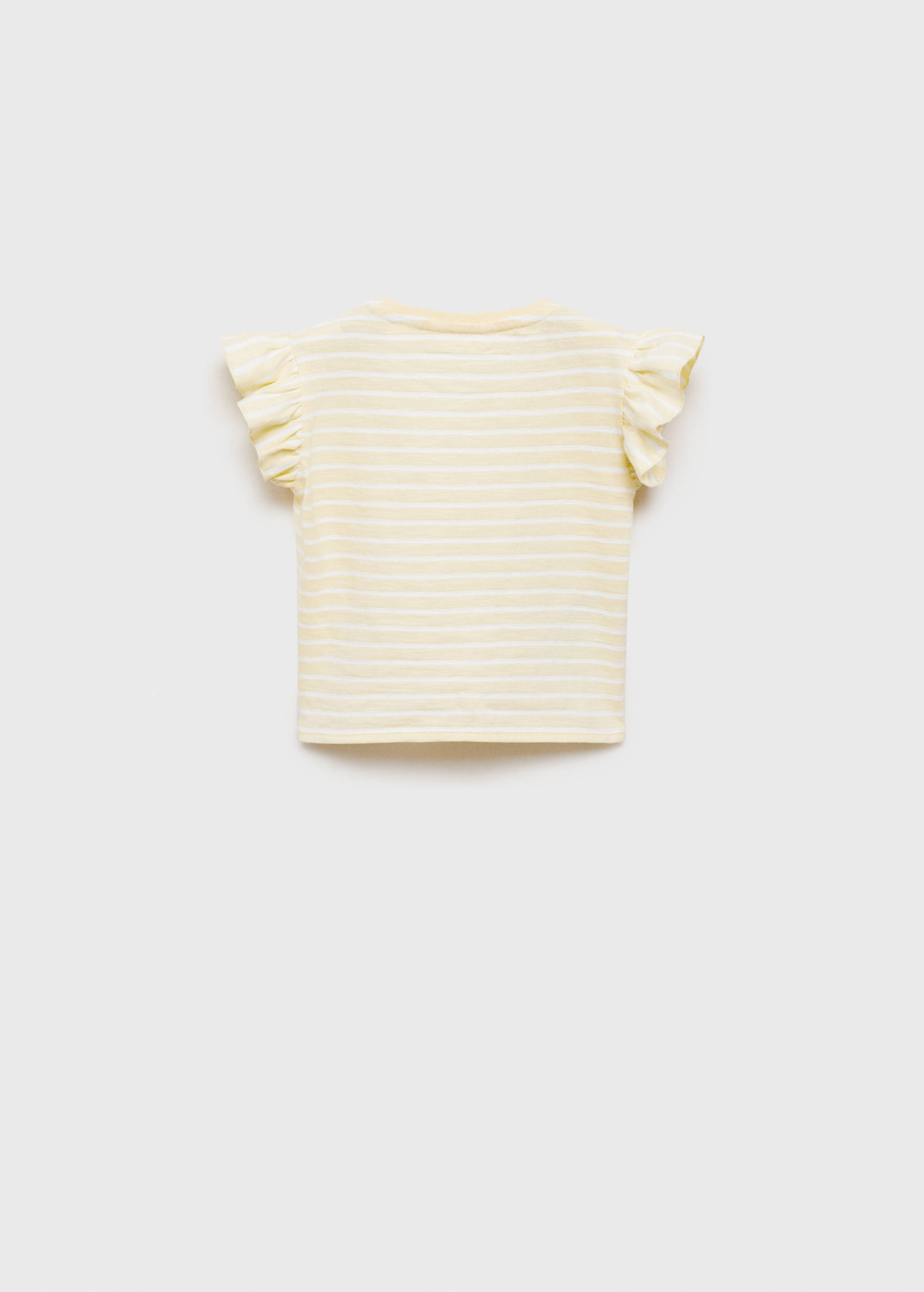 T-shirt 100 % coton rayures - Verso de l’article