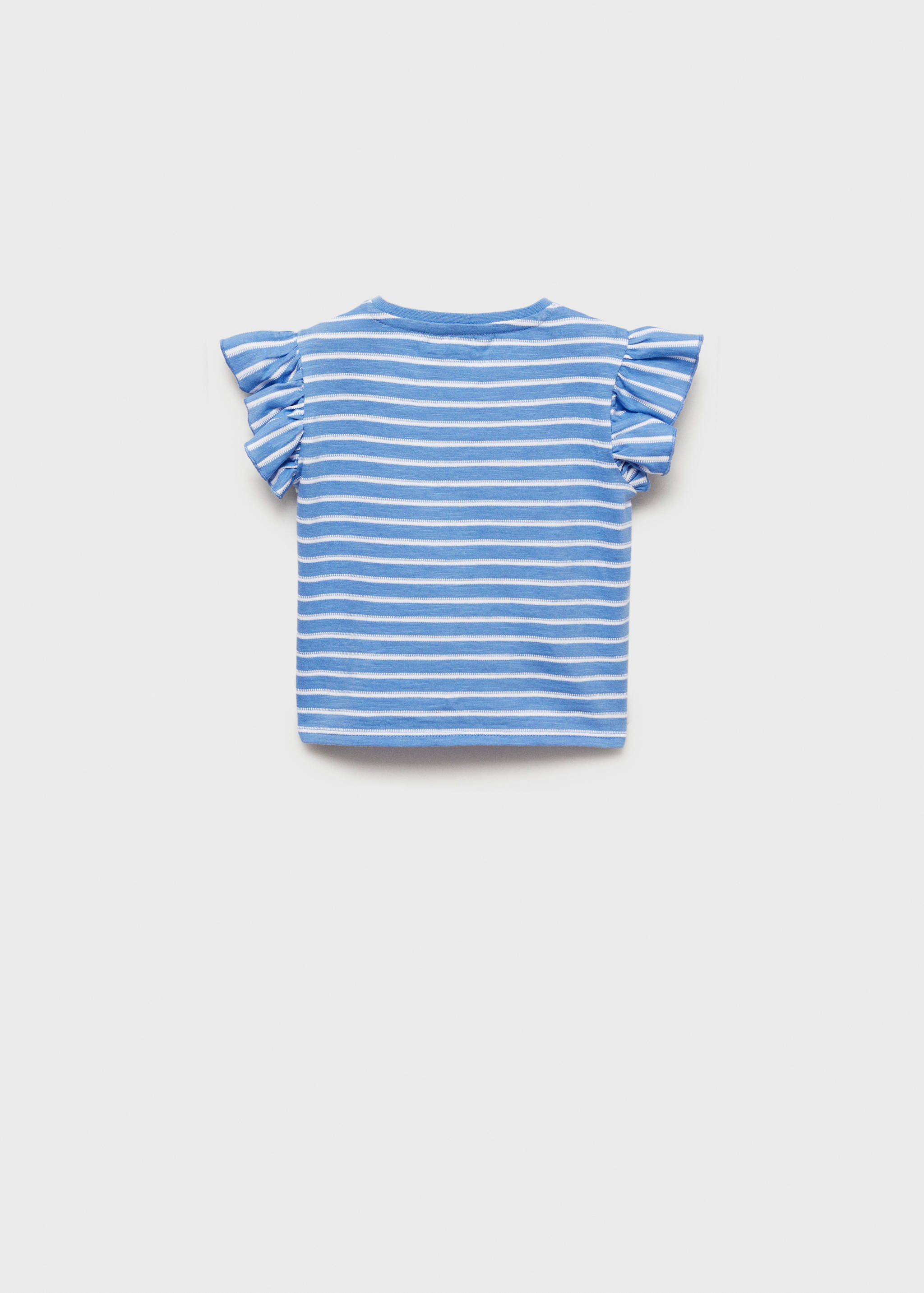 T-shirt 100 % coton rayures - Verso de l’article