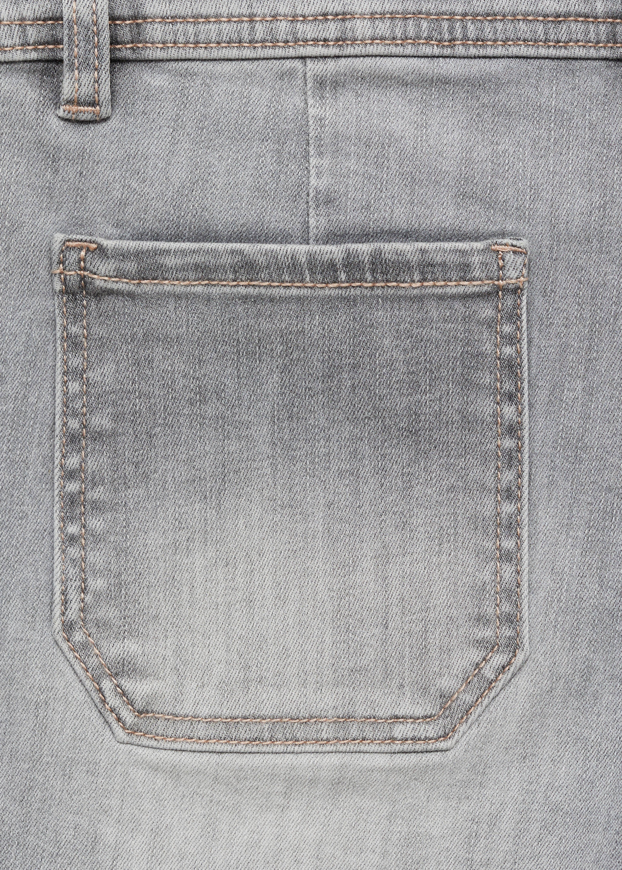 Shorts vaqueros bajo deshilachado - Detalle del artículo 0