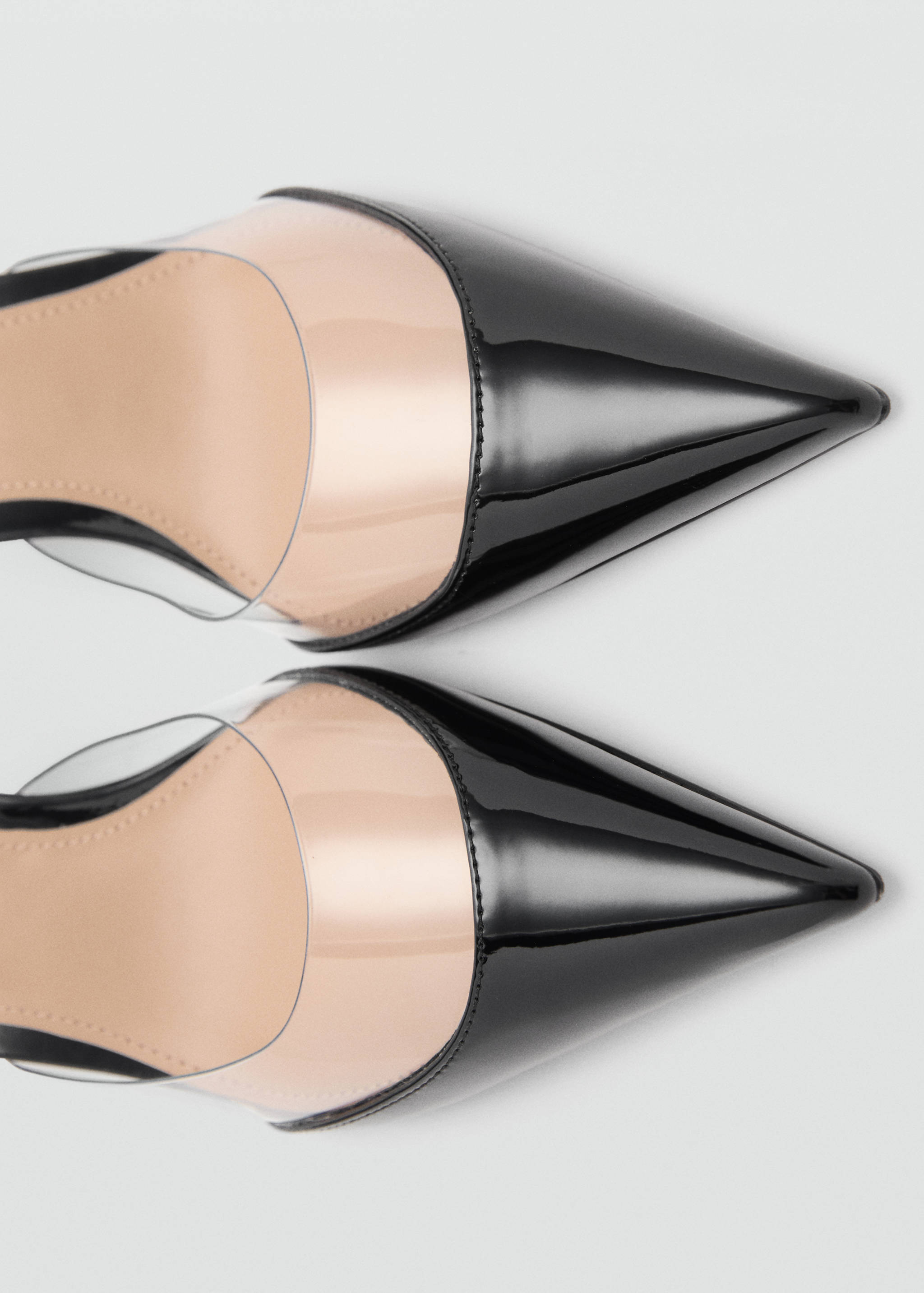Chaussure à talon avec empiècement vinyle - Détail de l'article 2