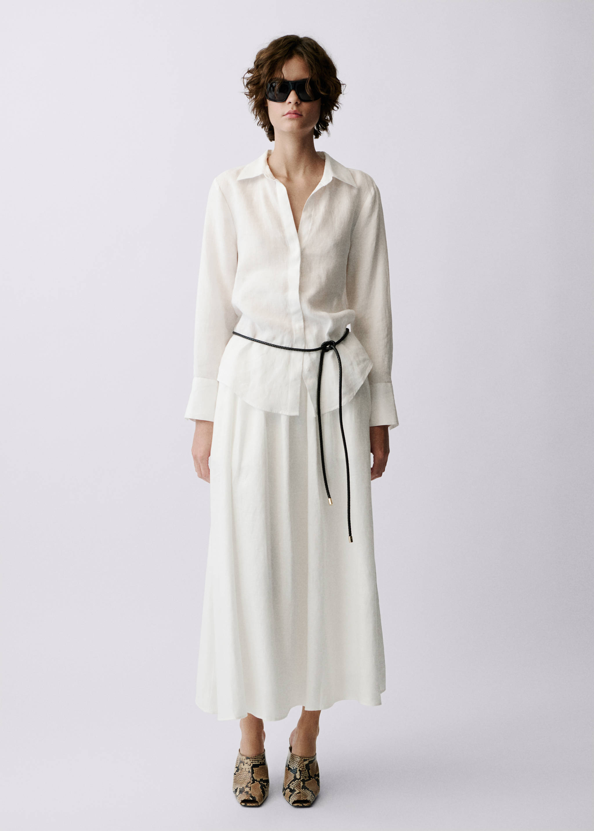 Chemise lin - Plan général