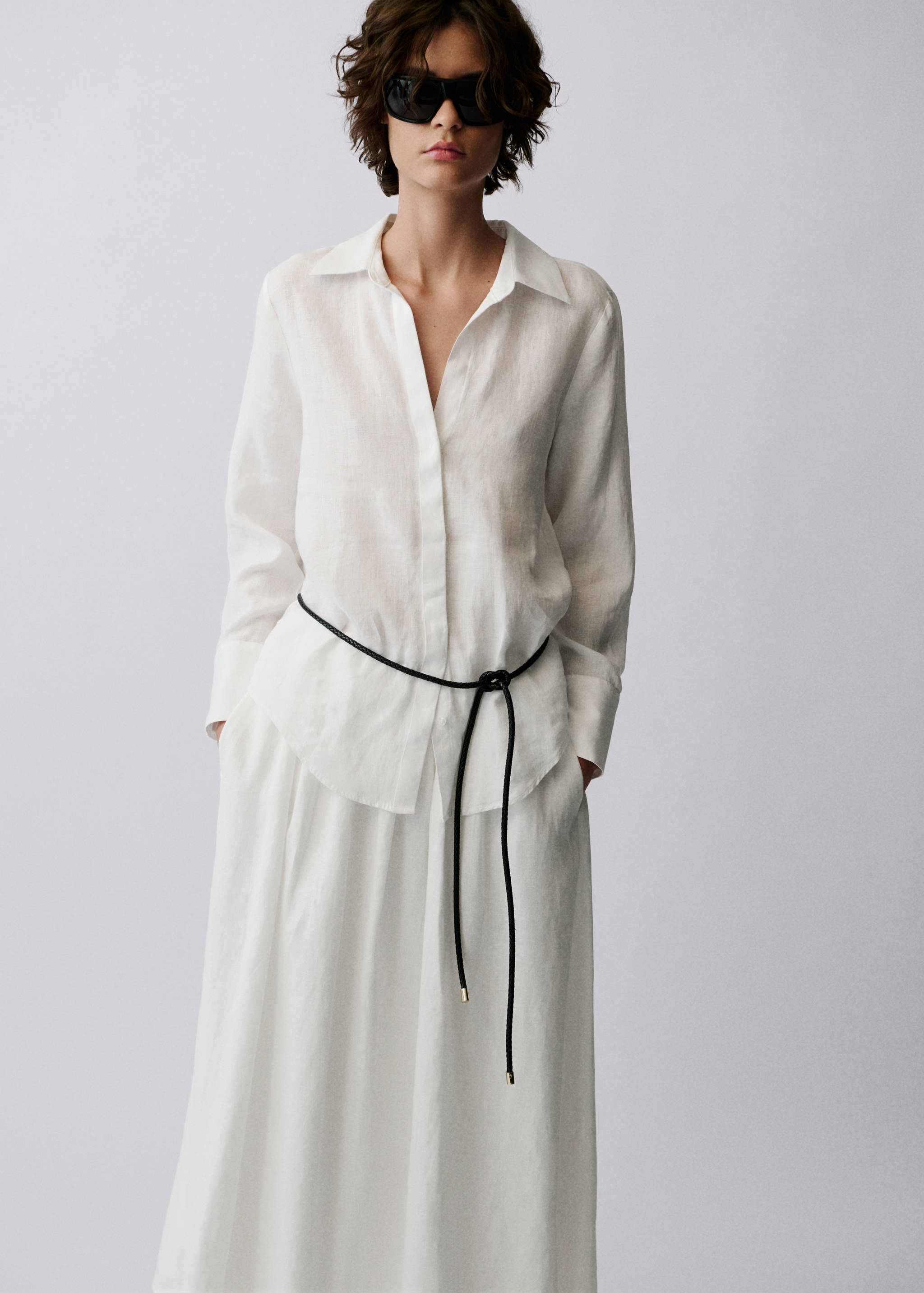 Chemise lin - Verso de l’article