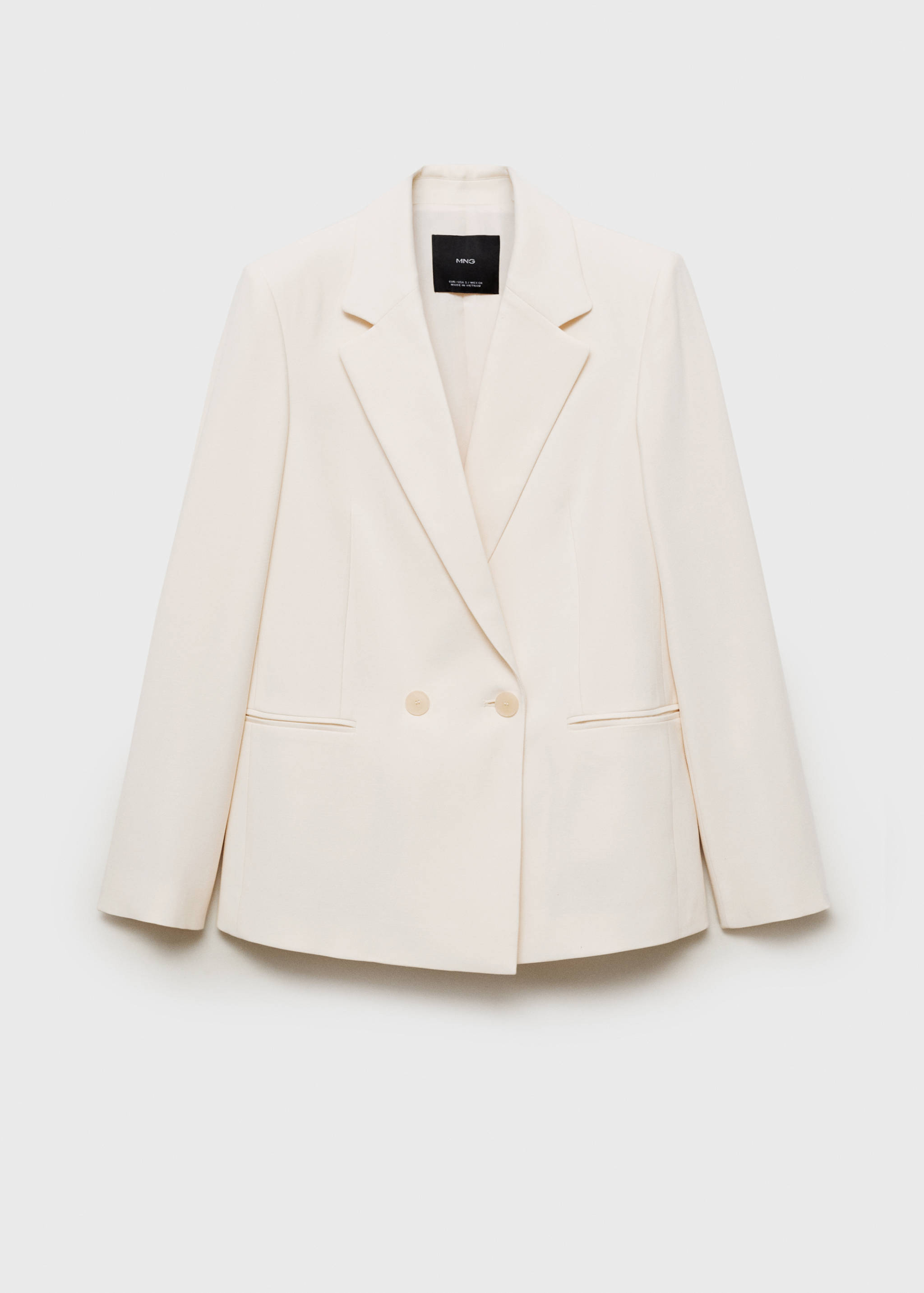 Straight-fit suit blazer - Article without model