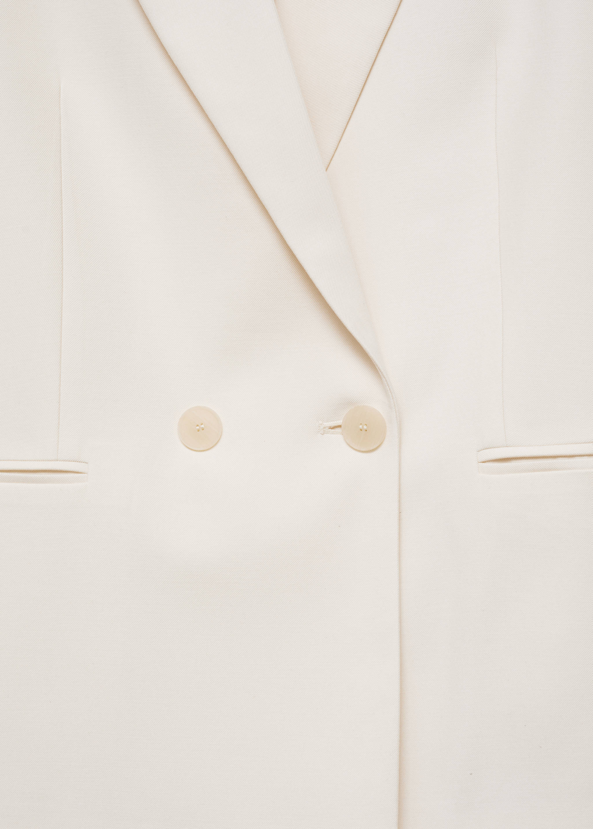 Straight-fit suit blazer - Details of the article 0