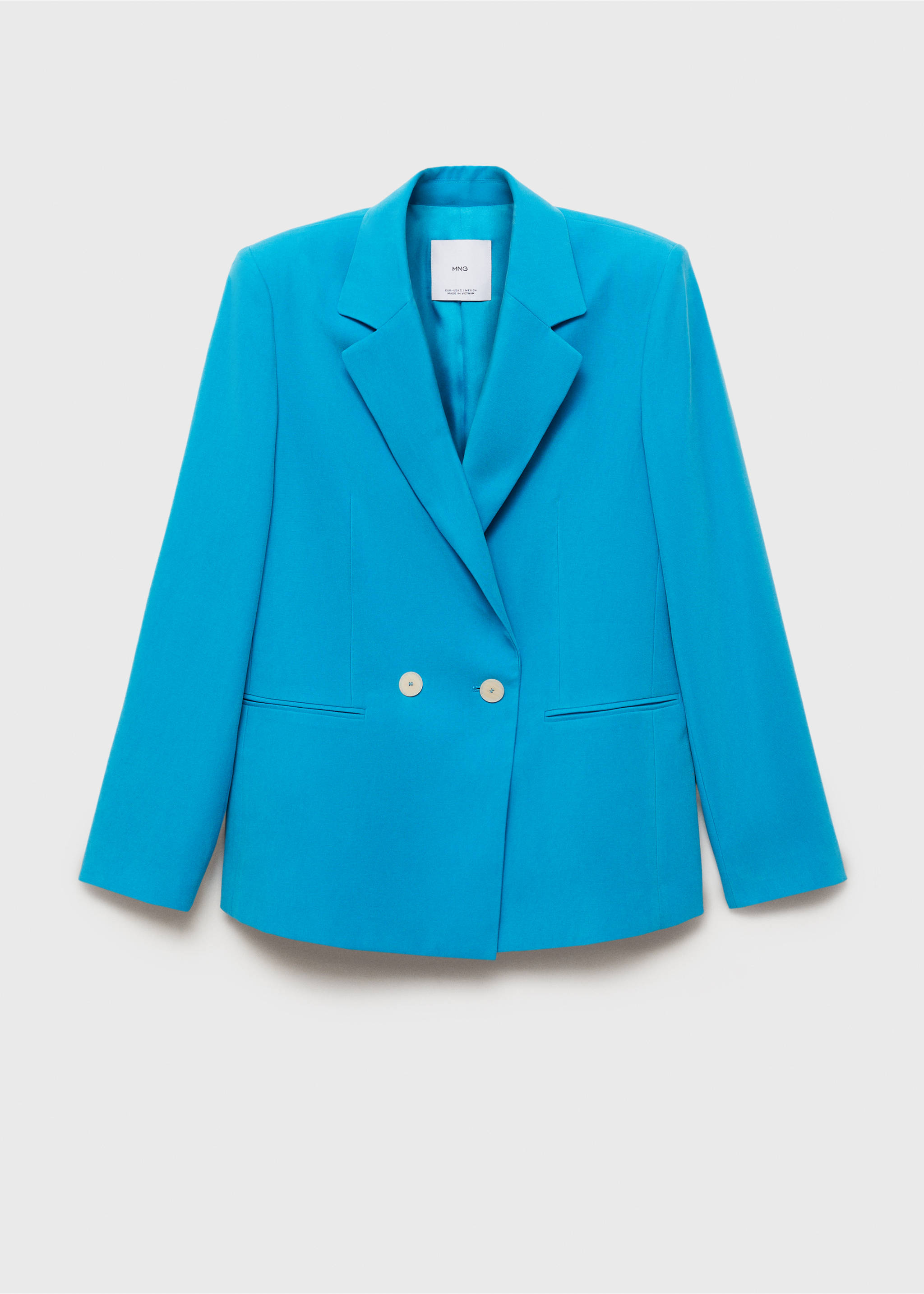 Blazer traje recta - Artículo sin modelo, Azul. Ref: 87095735-00.