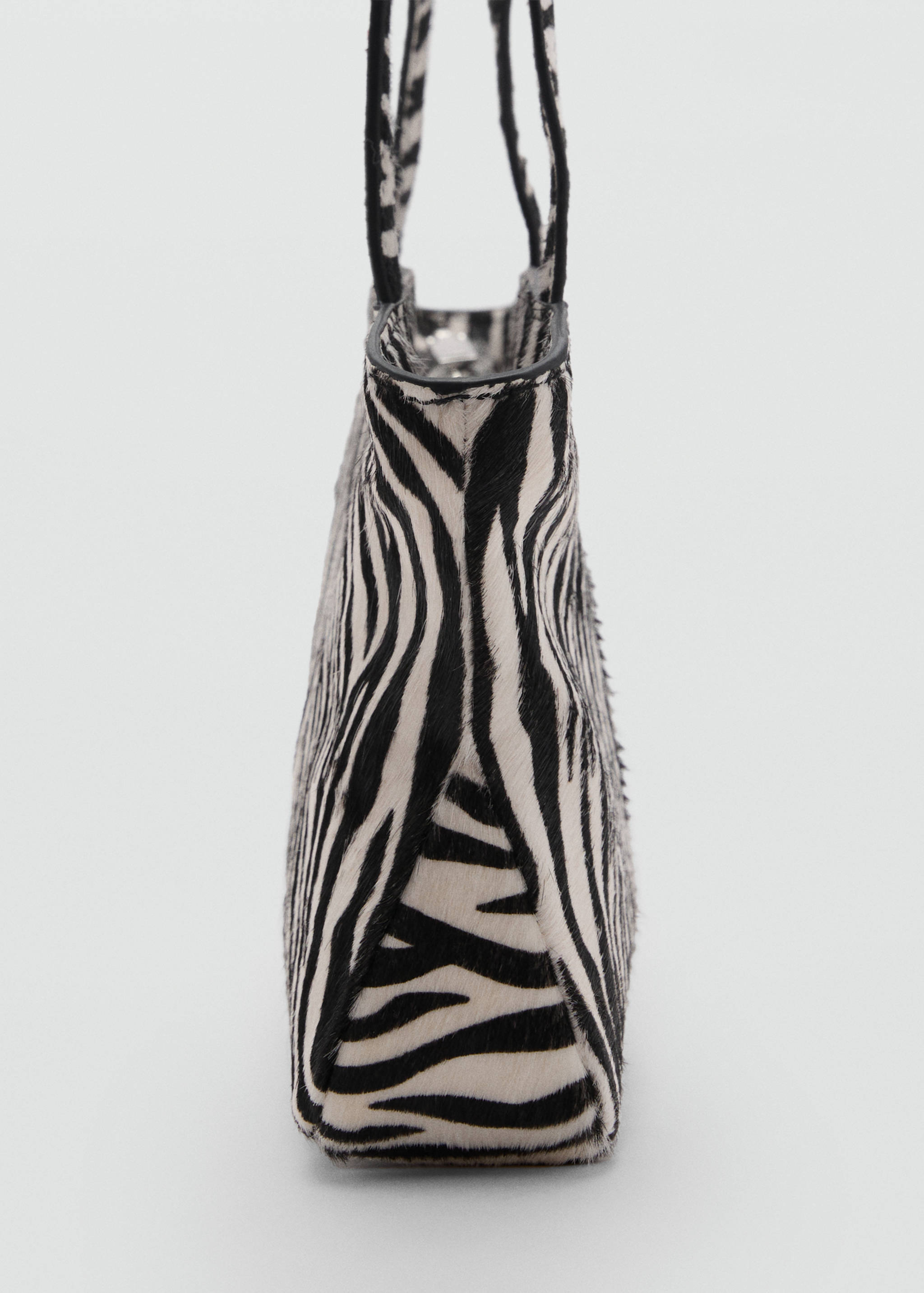 Zebra-print leather bag - Details of the article 1