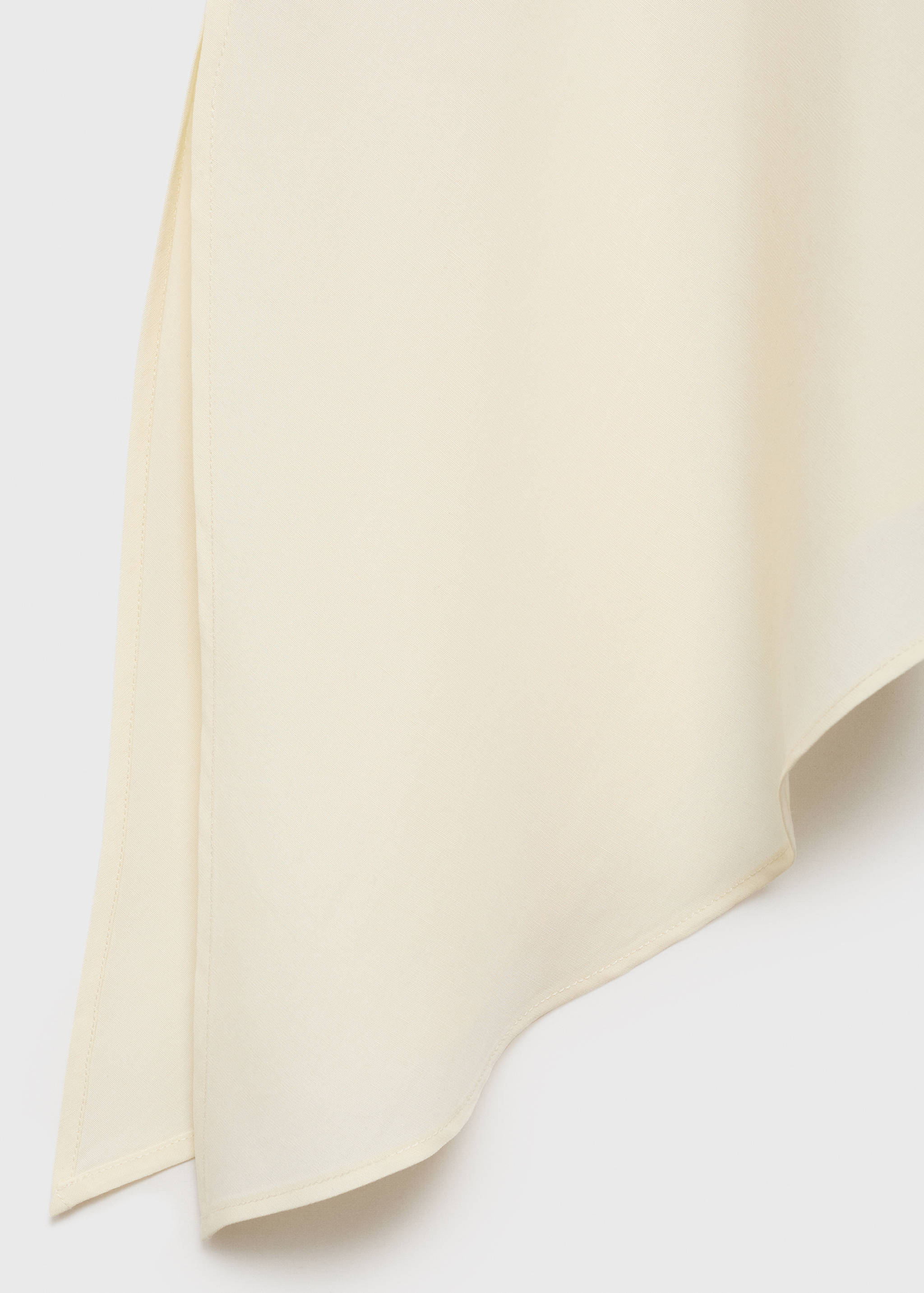 Asymmetrical lyocell top - Details of the article 8