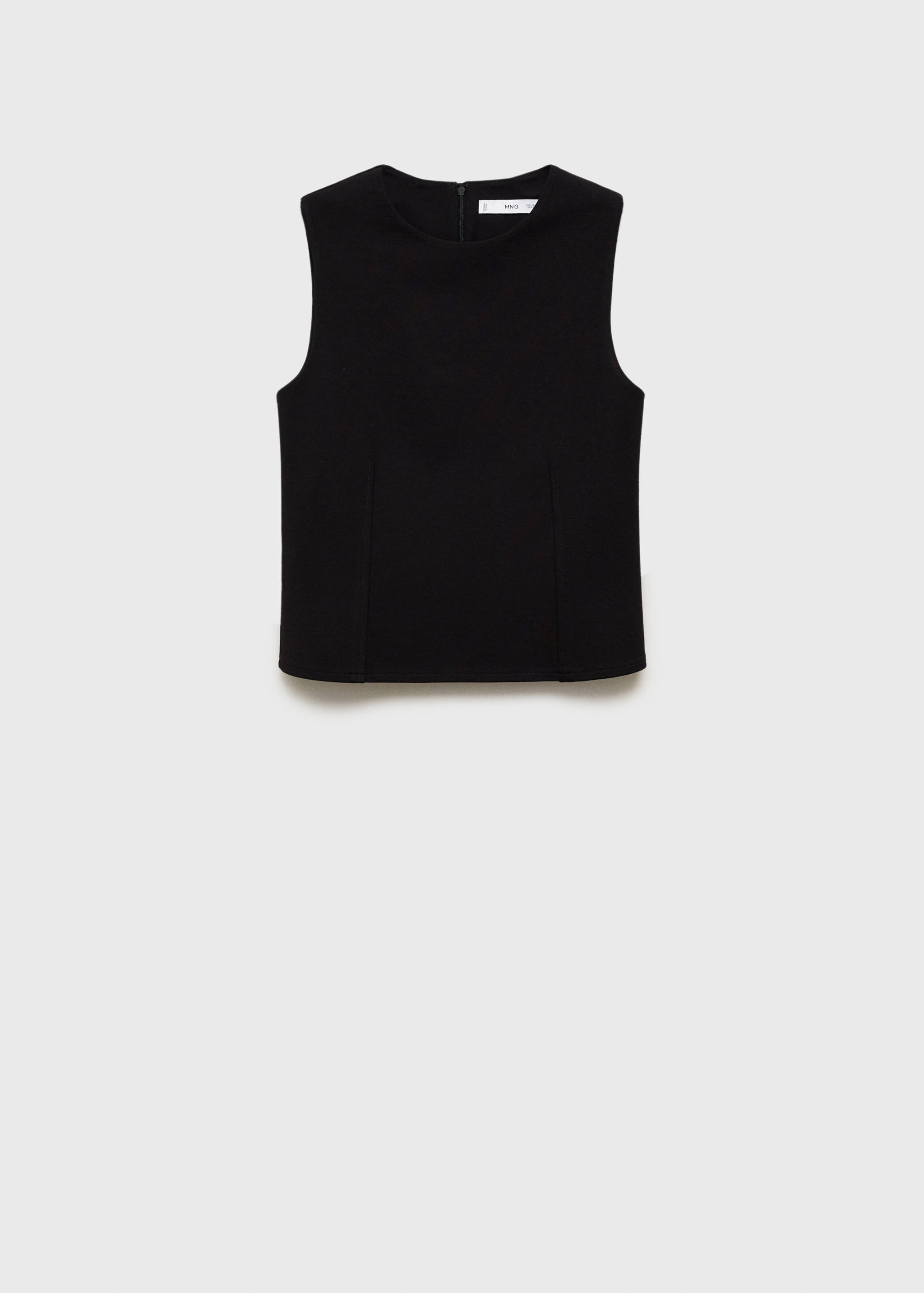 Top with wide straps - Article without model