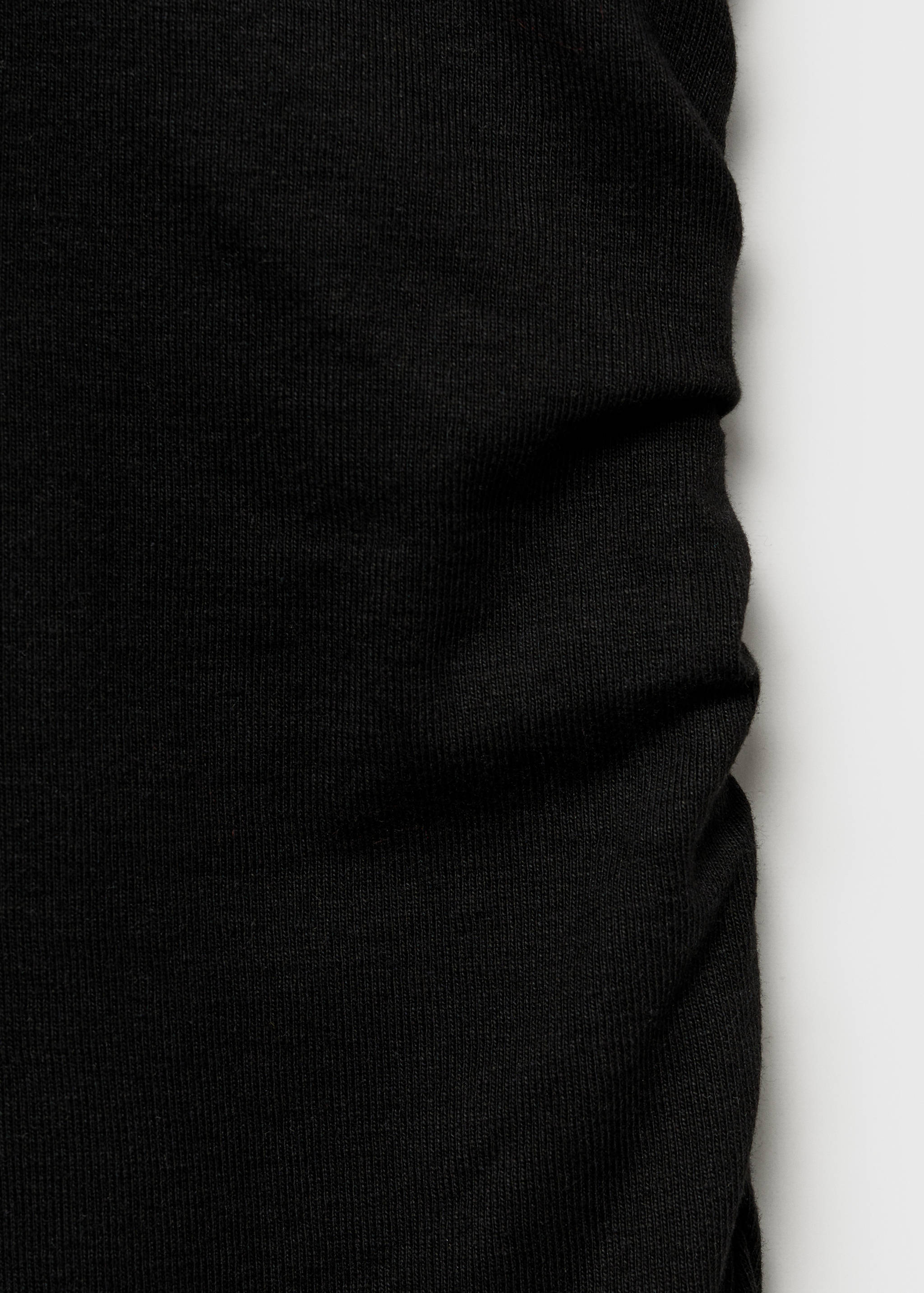 Midi šaty s detailem řasení - Detail zboží 0